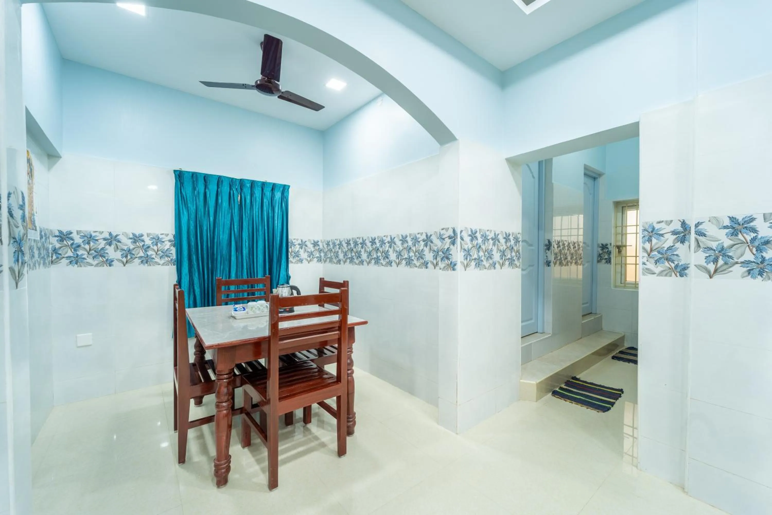 Dining area in Sam Residency