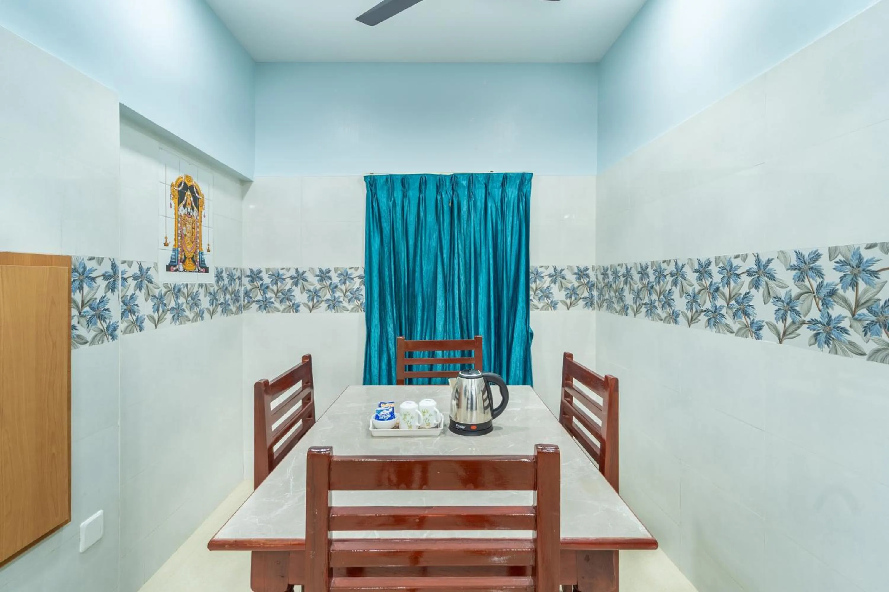 Dining area in Sam Residency