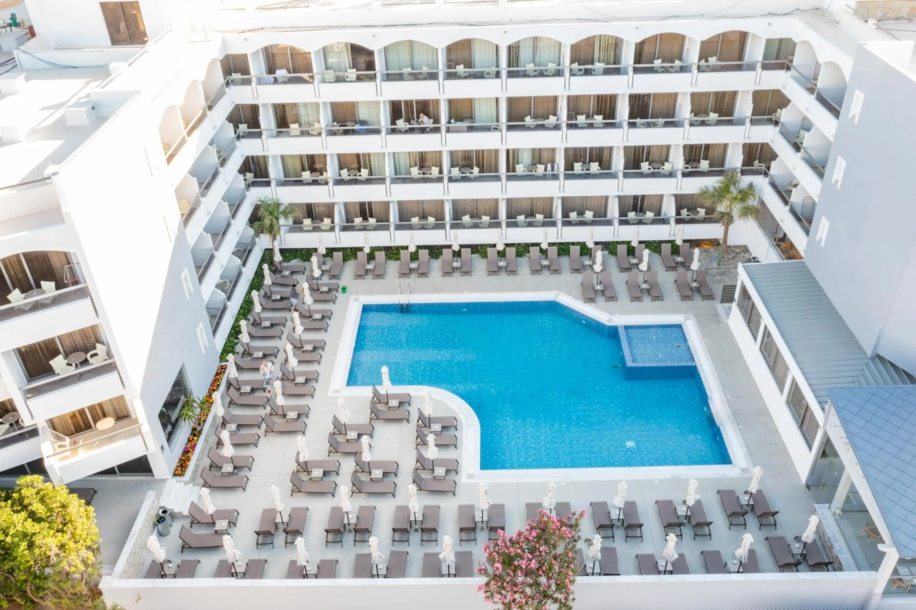 Swimming pool in Rhodos Horizon Marina - Adults Only