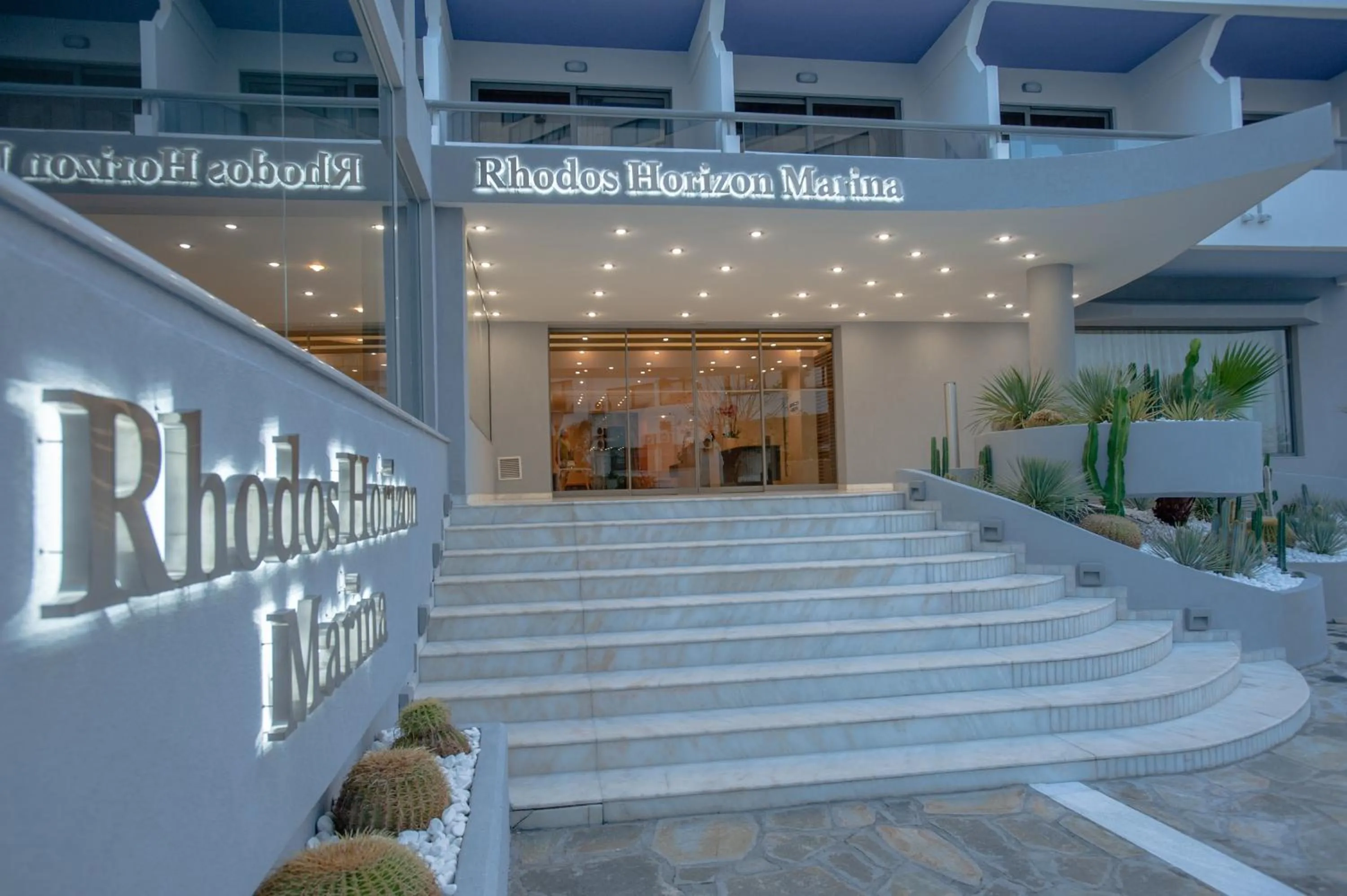 Facade/entrance in Rhodos Horizon Marina - Adults Only