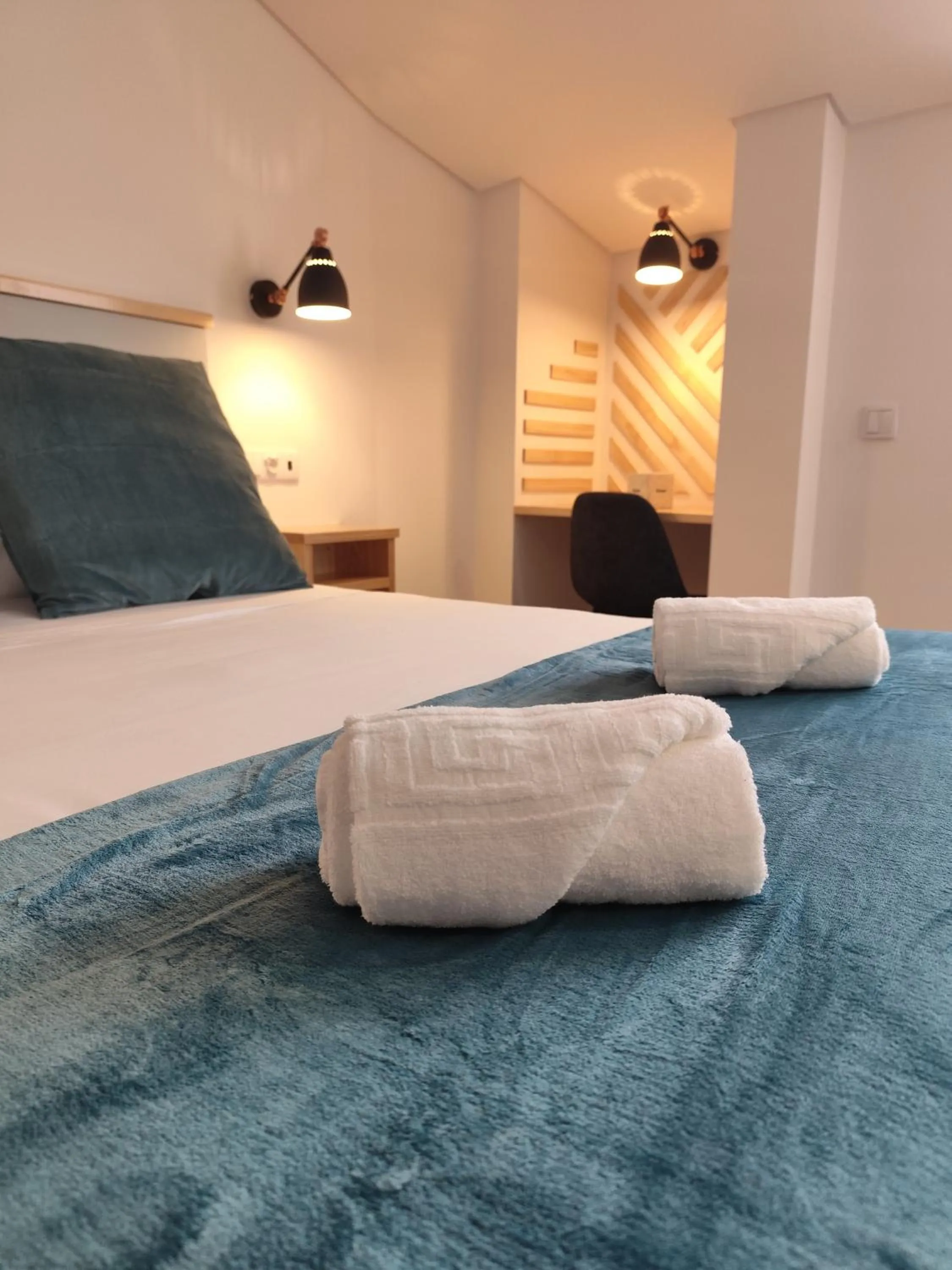 Bed in Bacalhoeiros 125 Hotel