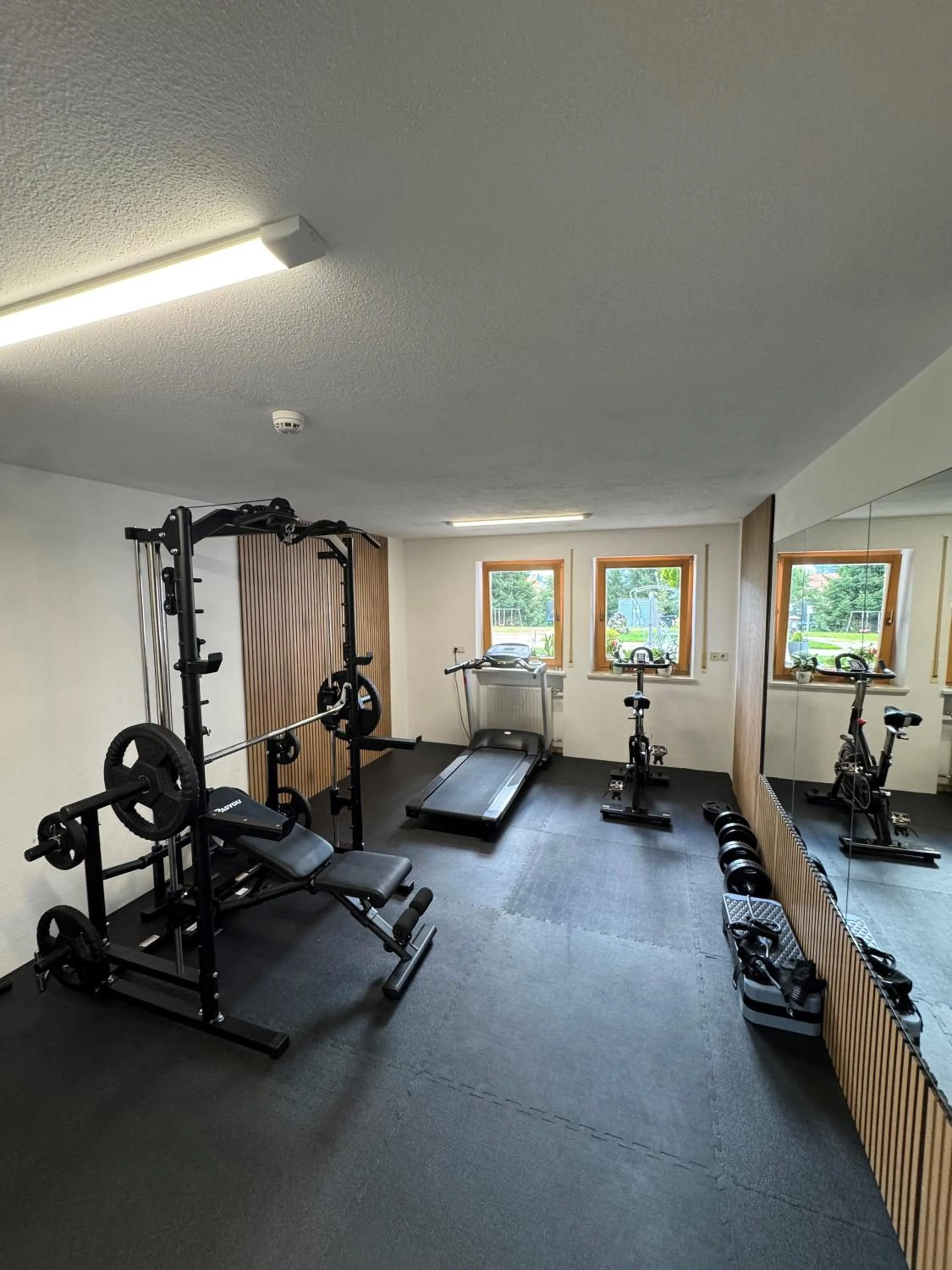 Fitness centre/facilities in Pension Aichner