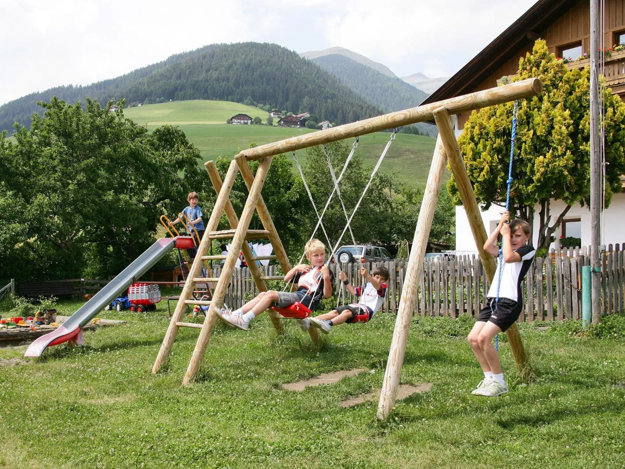 Garden in Pension Aichner