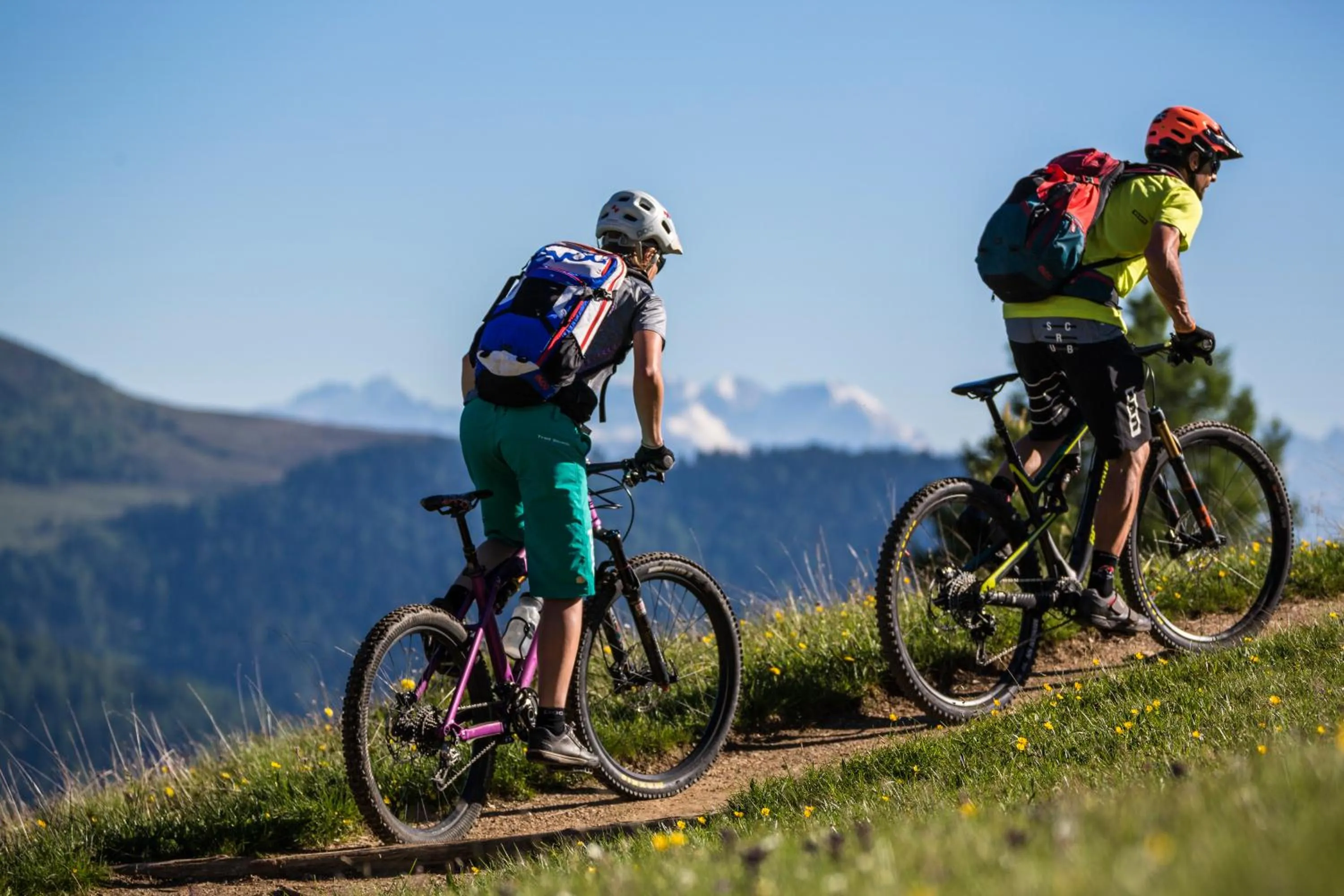 Cycling in Pension Aichner