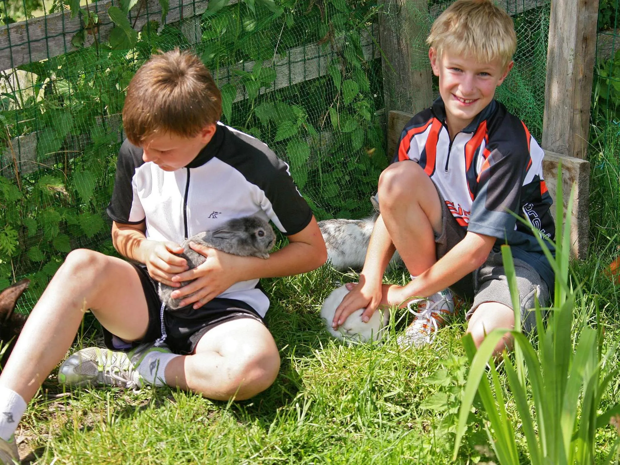 young children in Pension Aichner