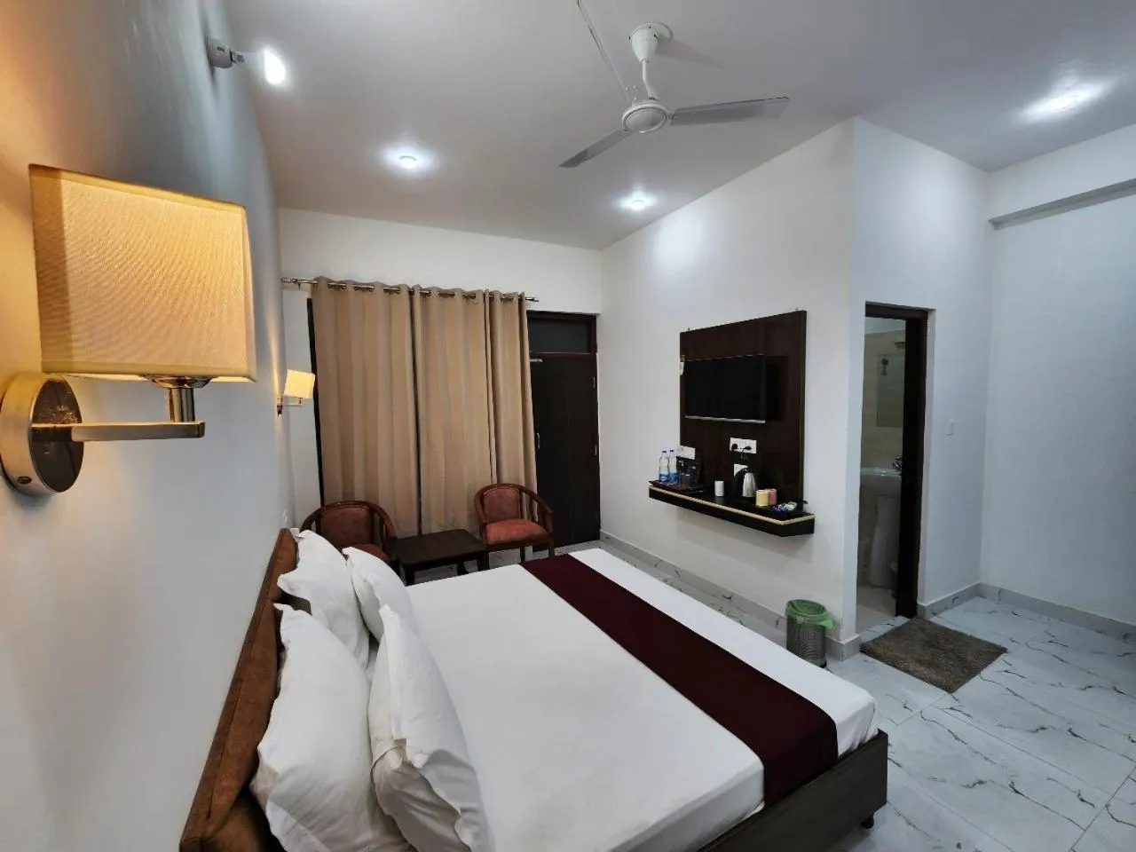 Bed in Dorjee House Bir