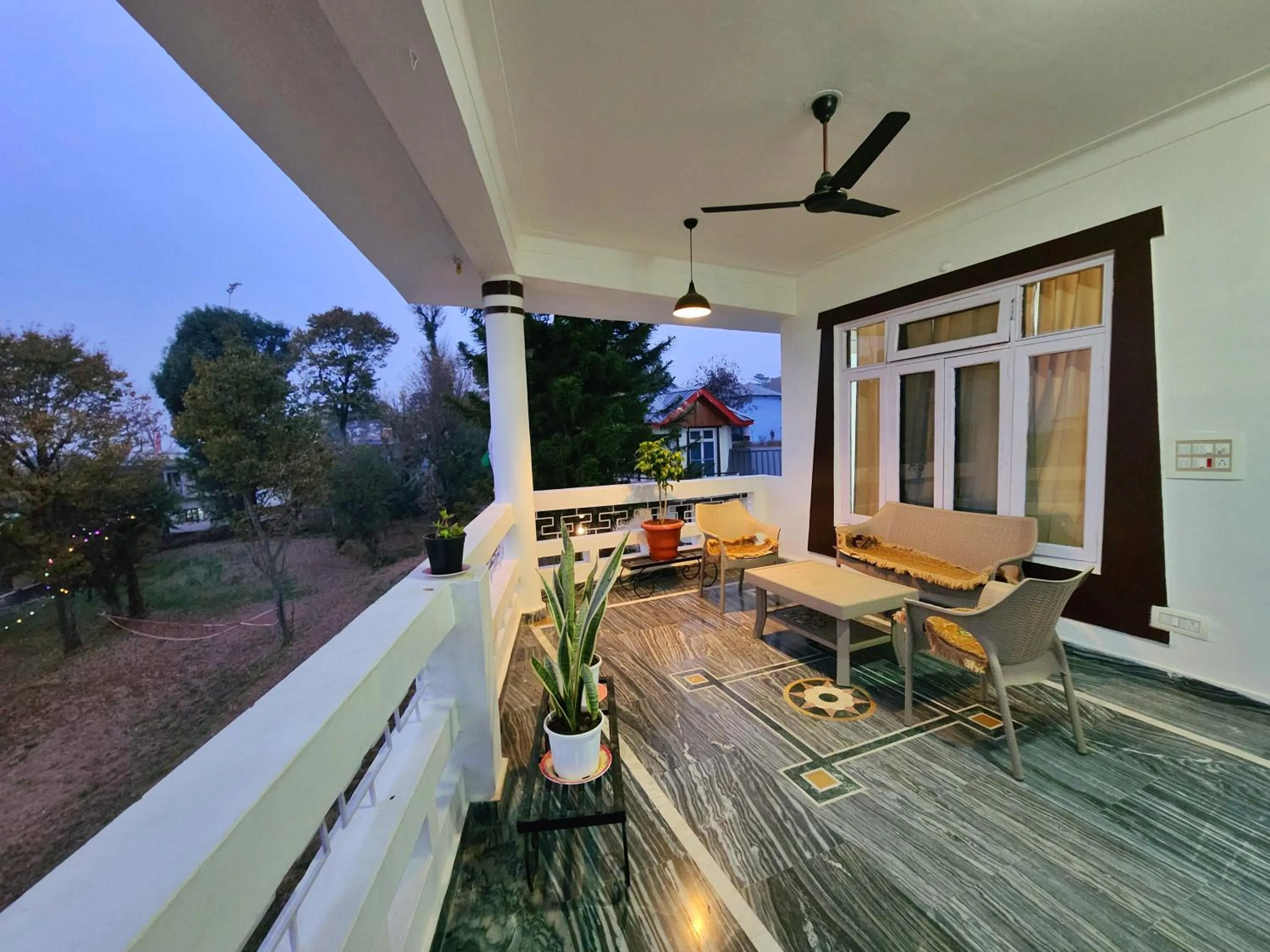 Balcony/Terrace in Dorjee House Bir