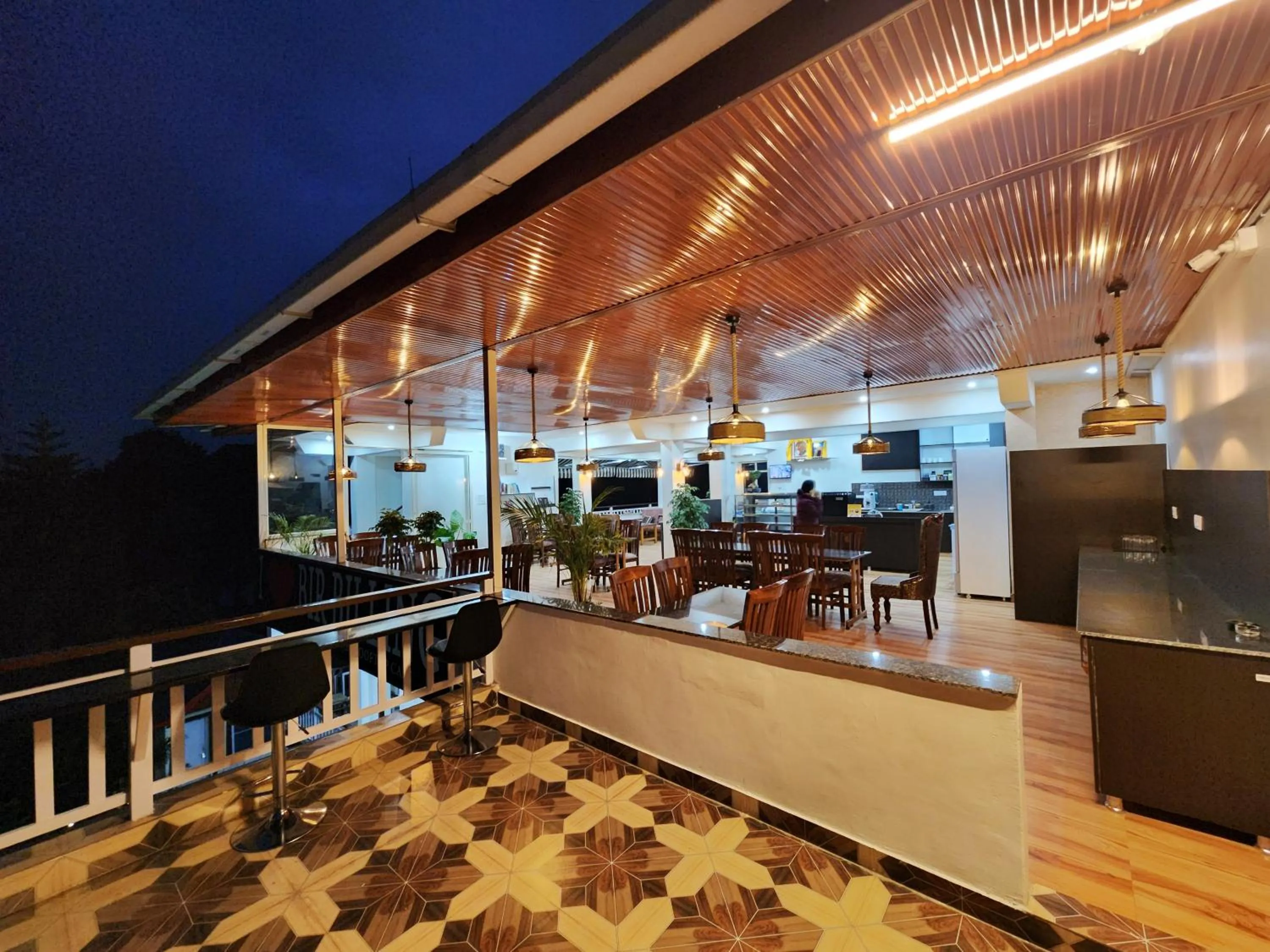 Balcony/Terrace in Dorjee House Bir