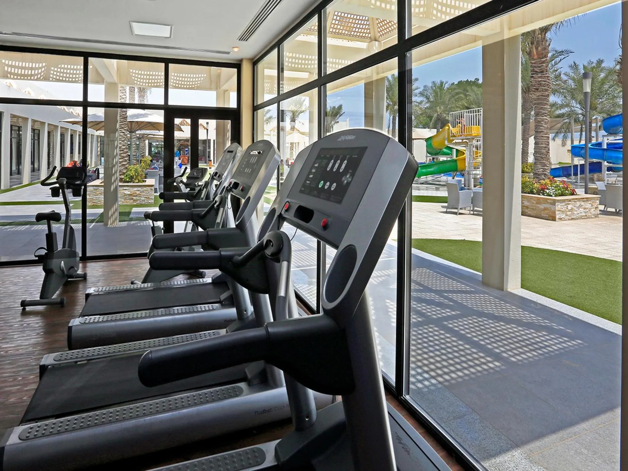 Fitness centre/facilities in Dana Beach Resort