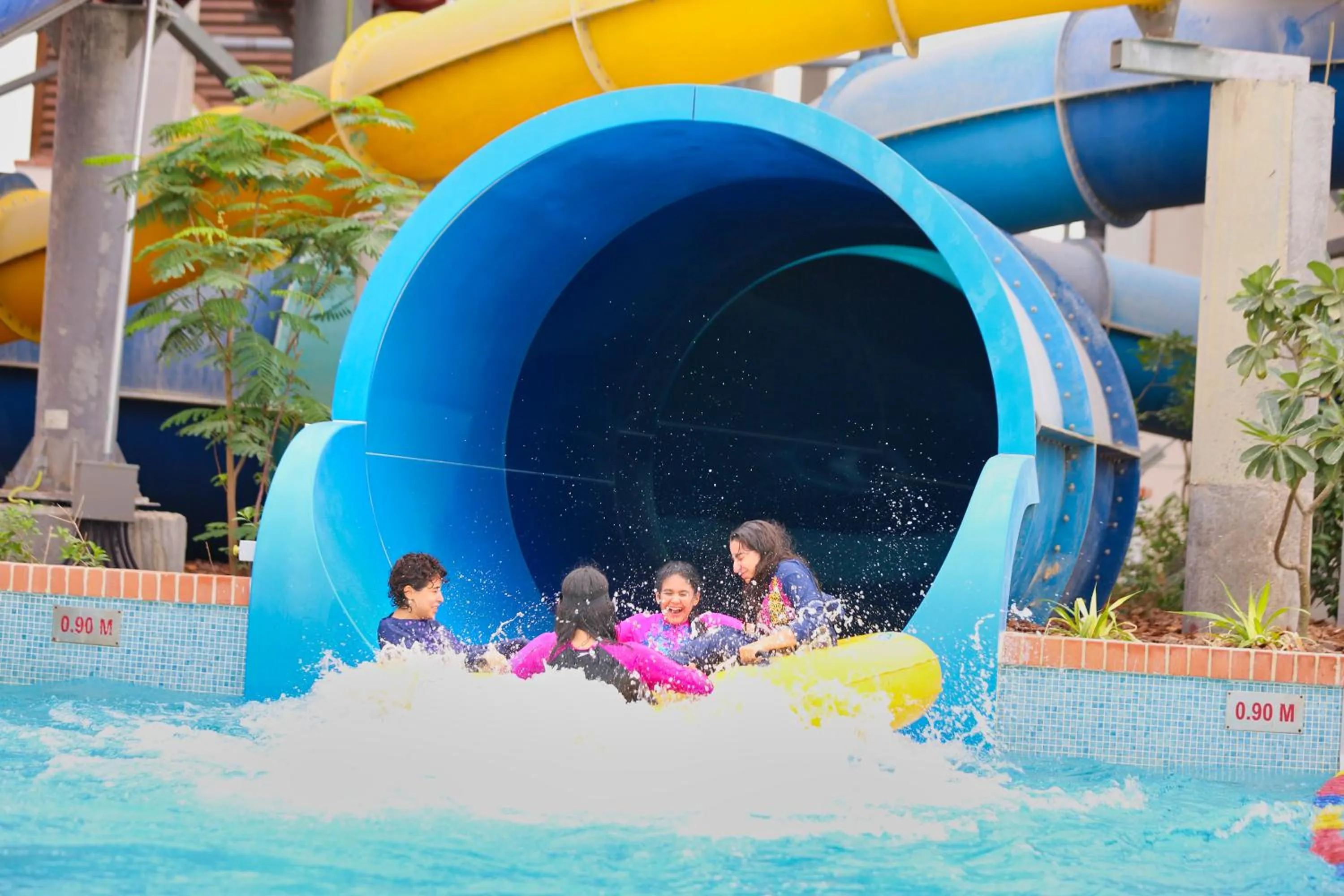 Aqua park in Dana Beach Resort