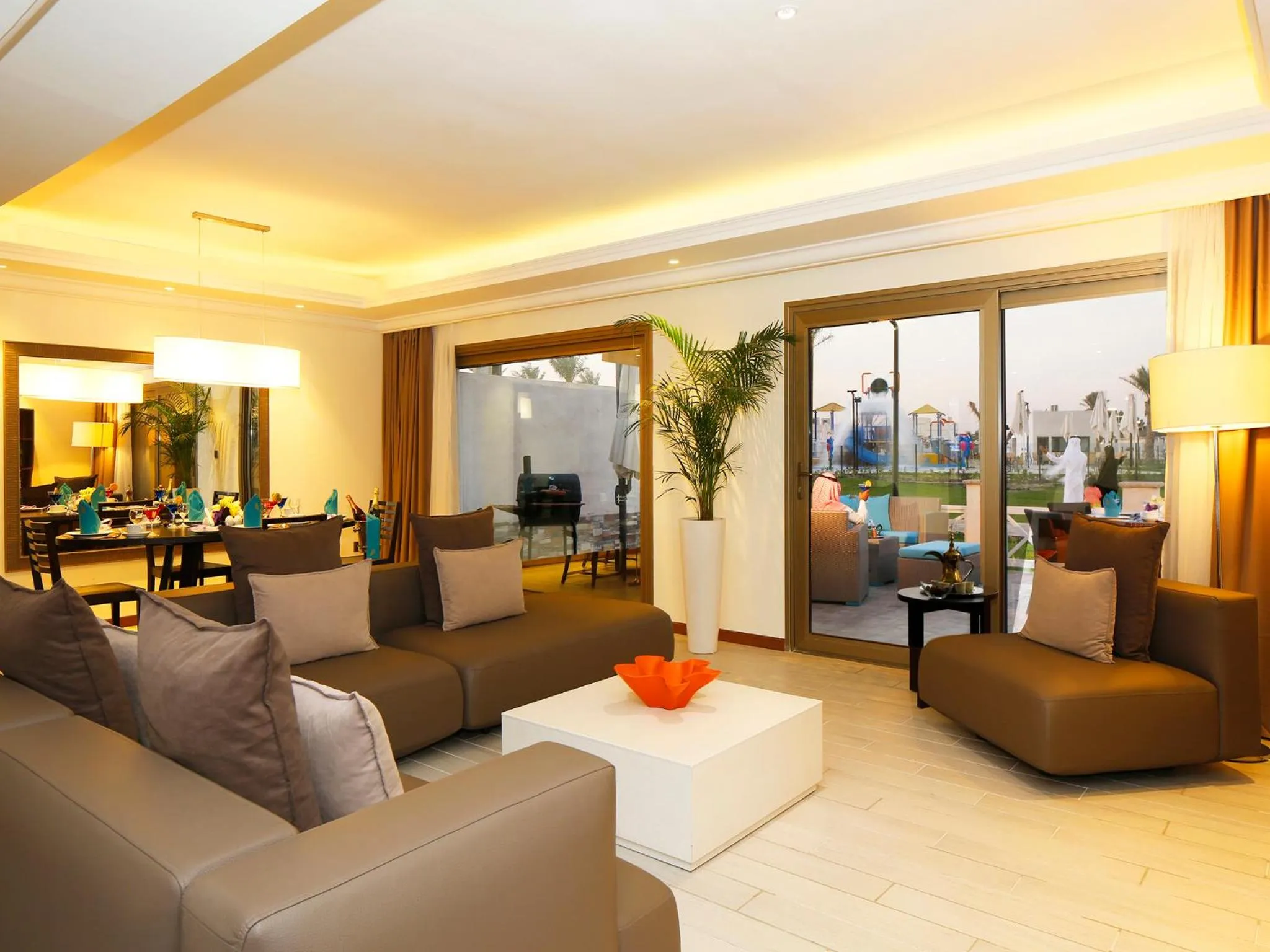 Living room in Dana Beach Resort