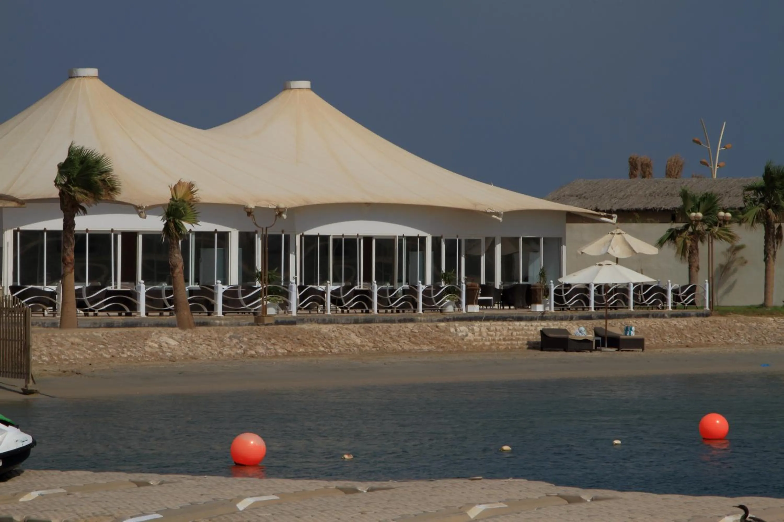 Property building in Dana Beach Resort