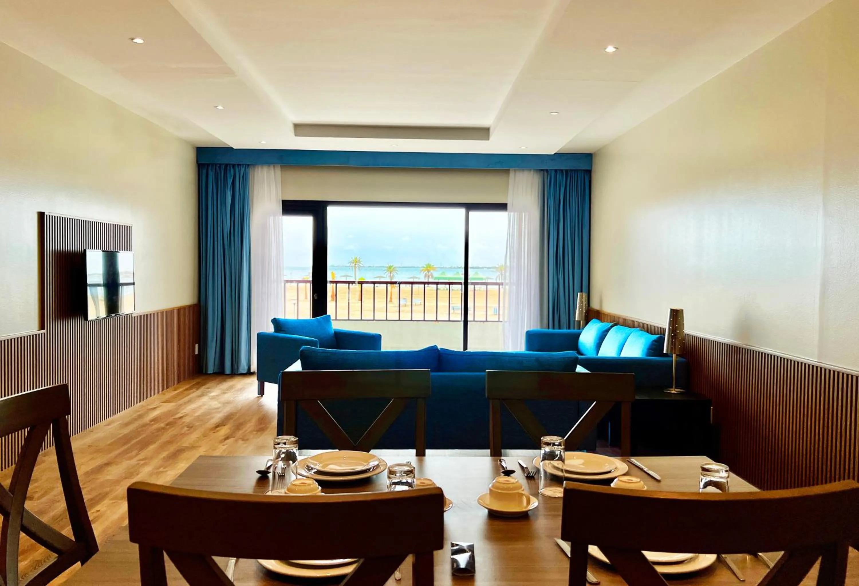 Living room in Dana Beach Resort