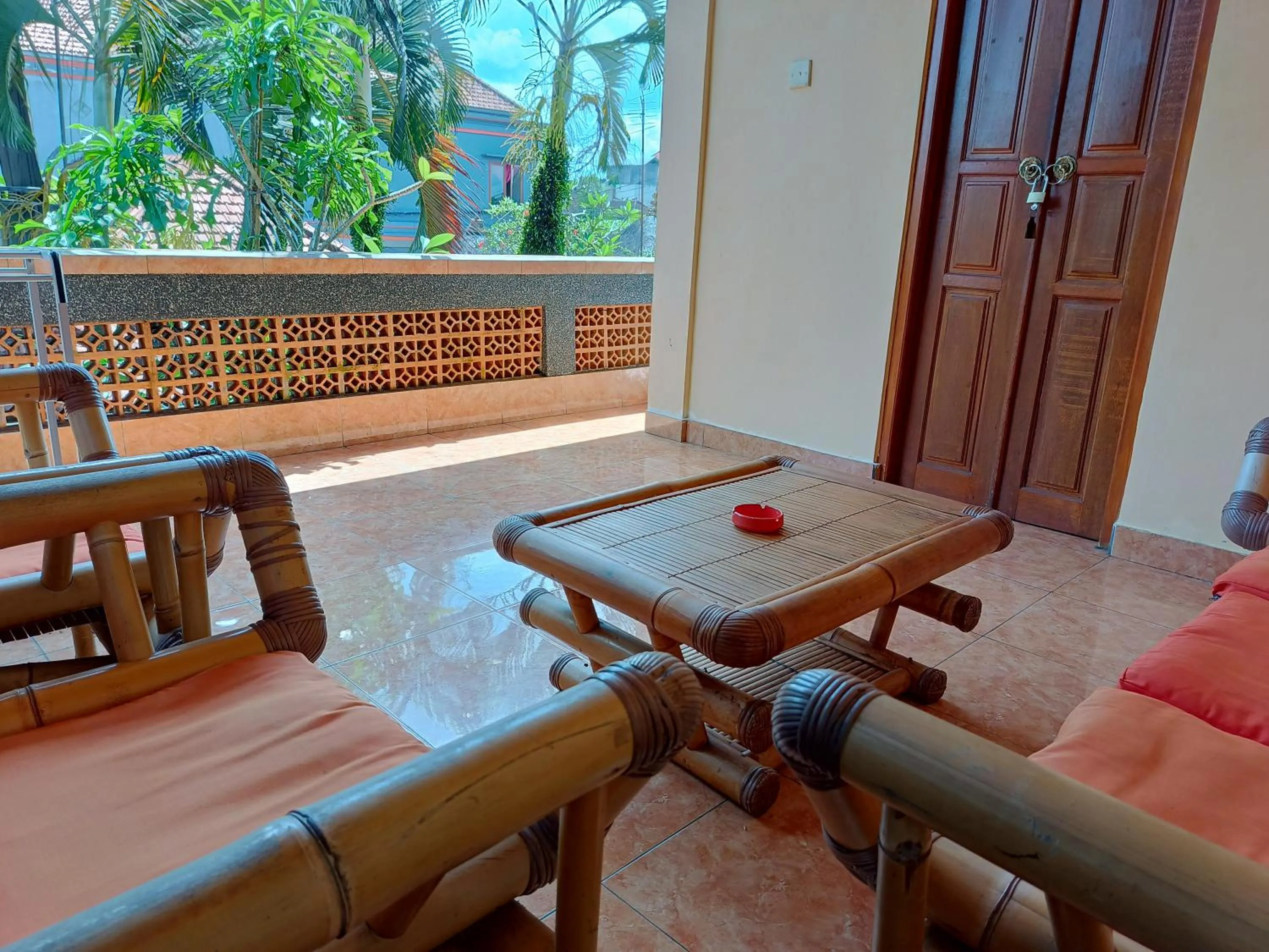 Balcony/Terrace in Nyoman House Ubud