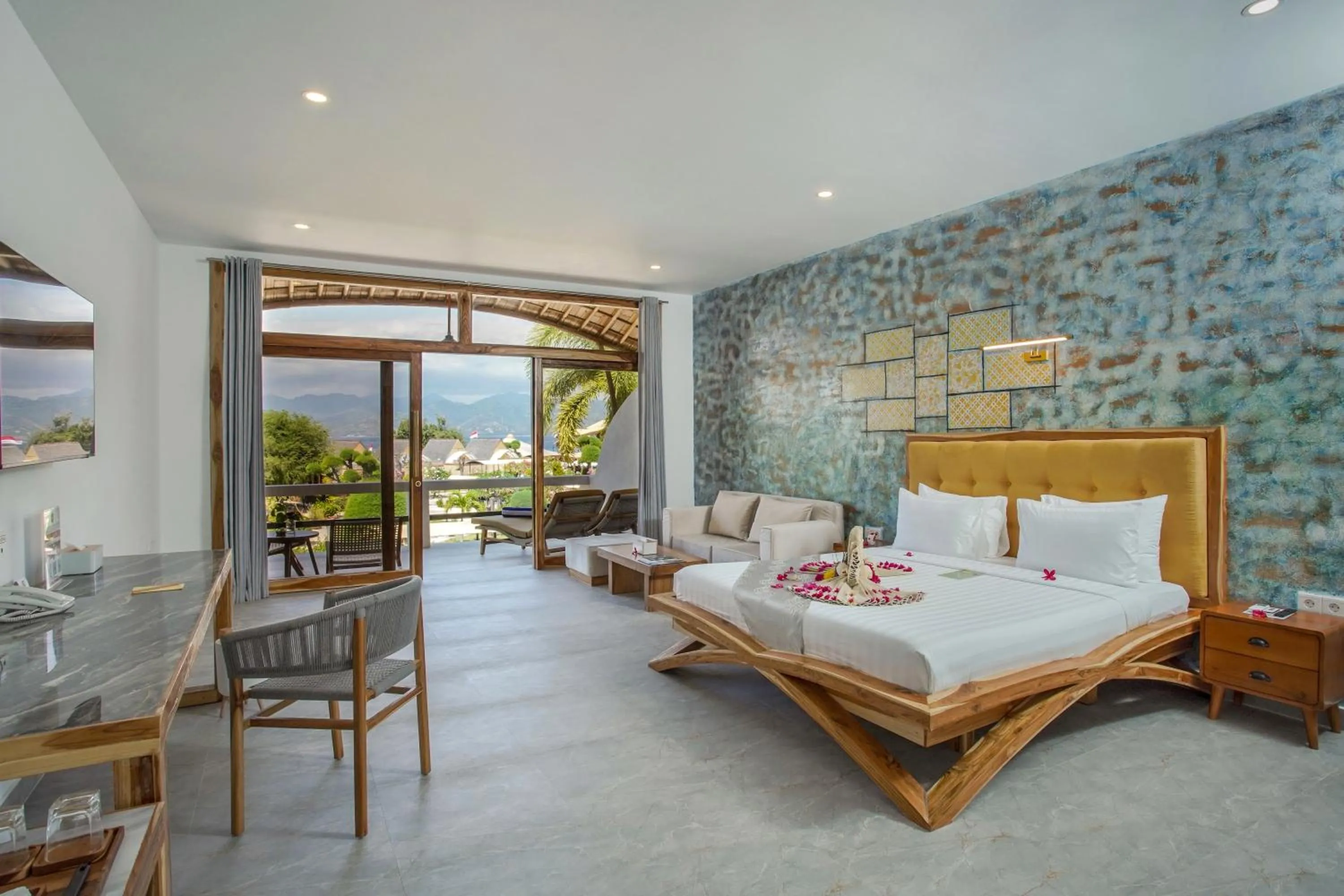 Bedroom, Bed in Pearl of Trawangan