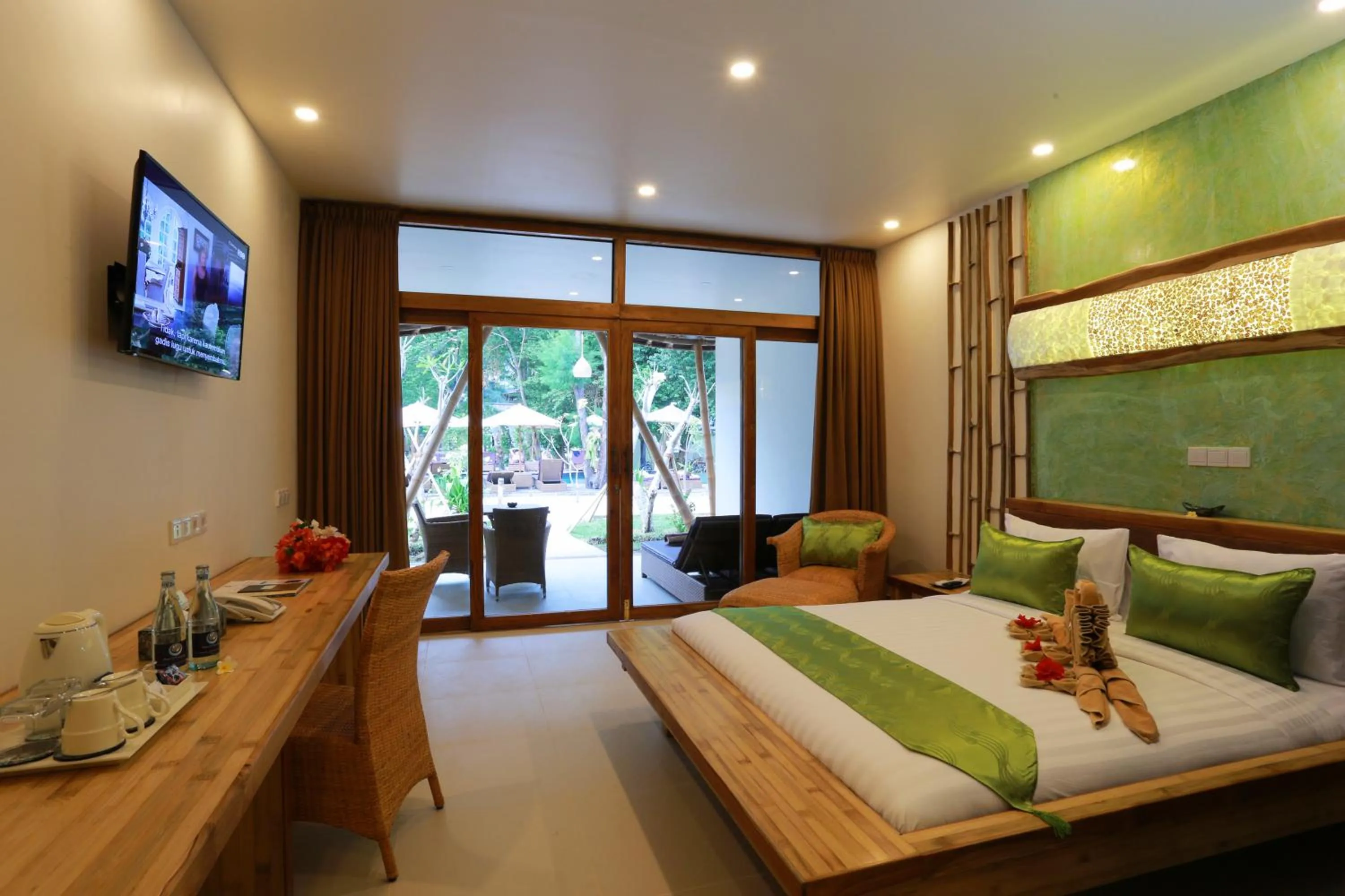 Bedroom, Bed in Pearl of Trawangan