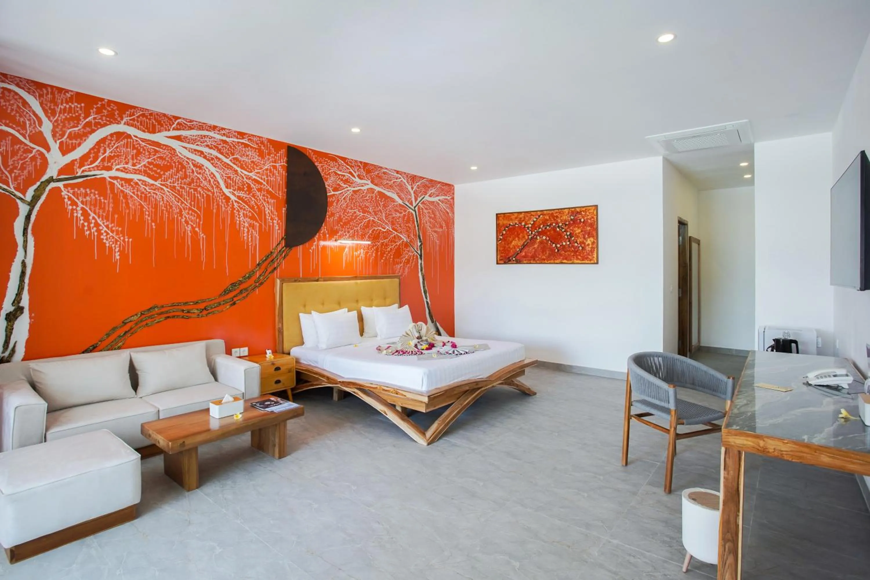 Bedroom, Bed in Pearl of Trawangan