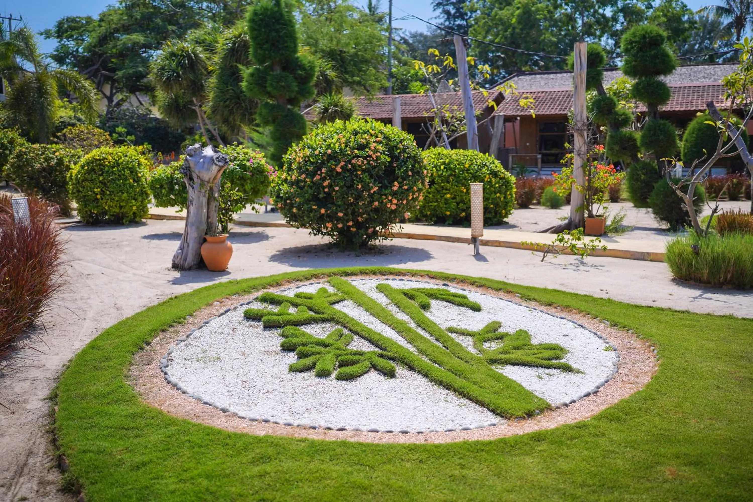 Garden in Pearl of Trawangan