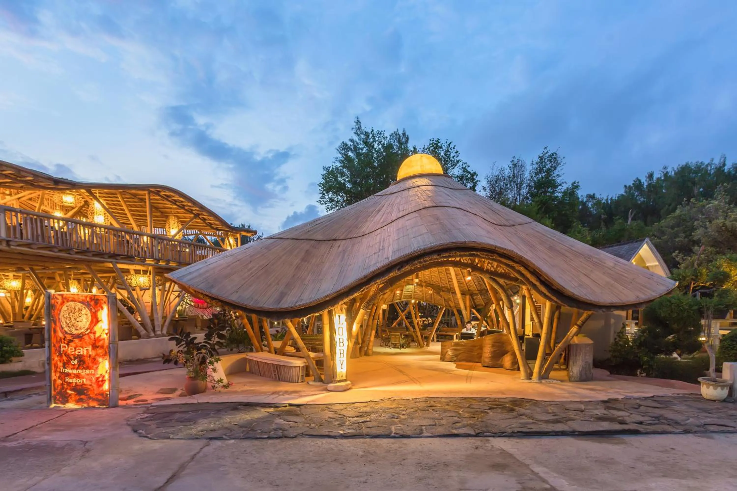 Lobby or reception in Pearl of Trawangan