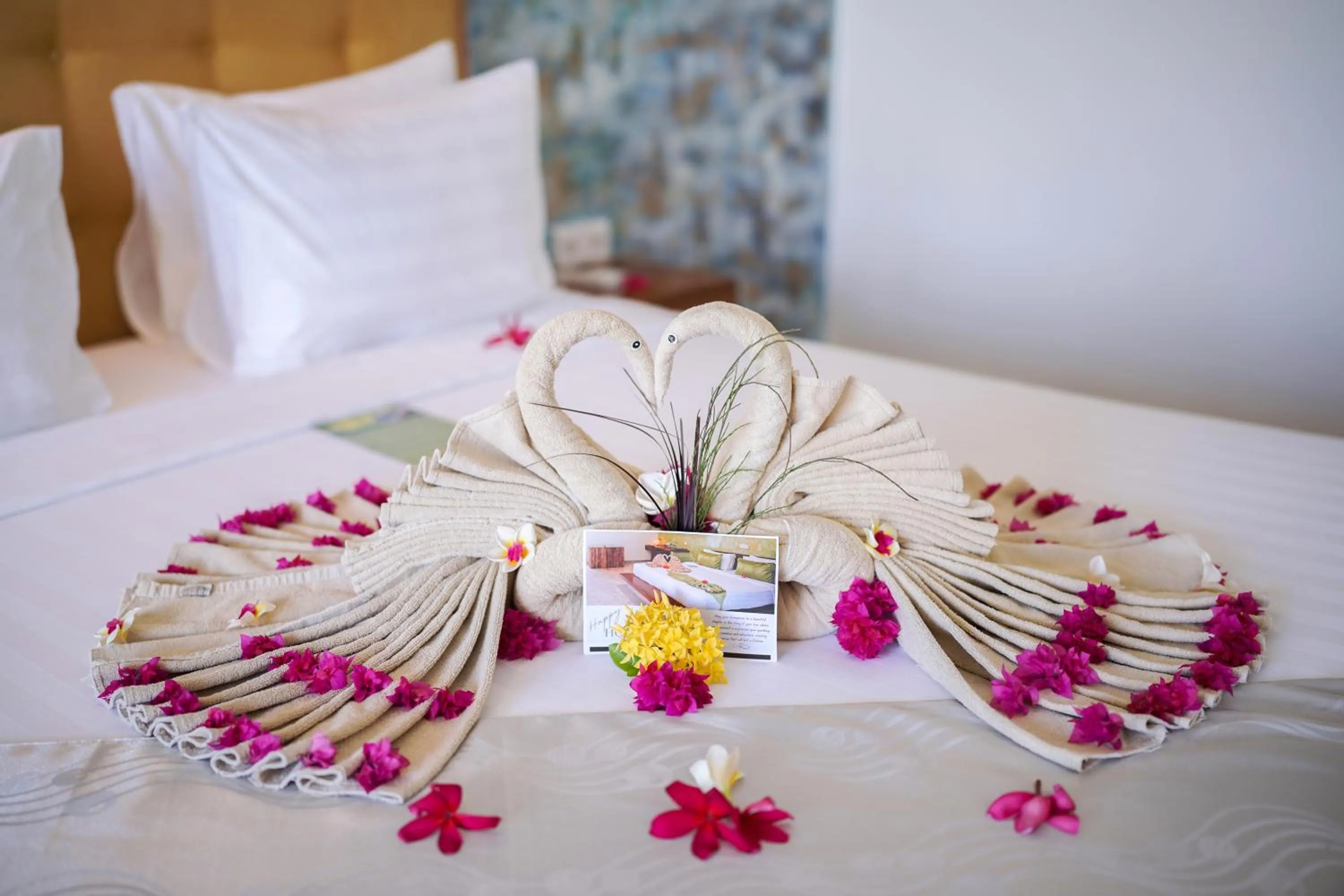 Bed in Pearl of Trawangan