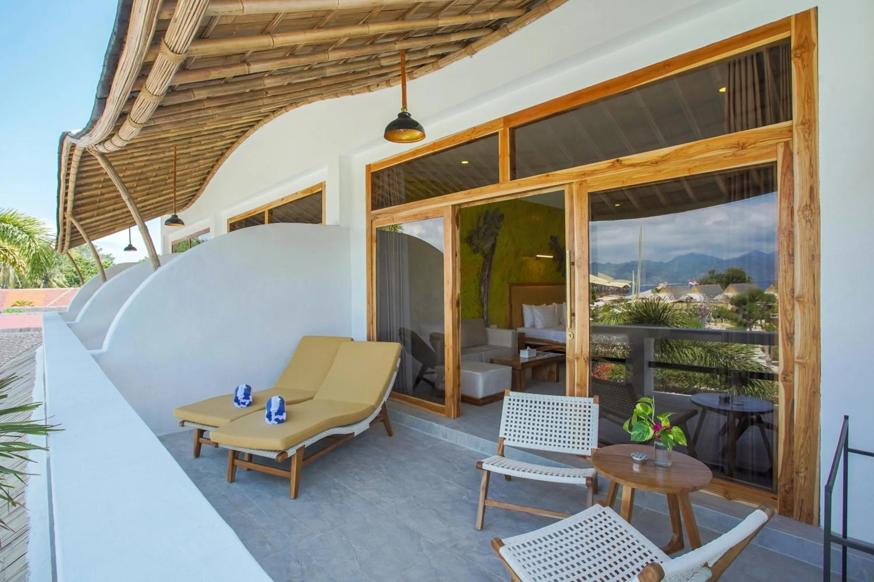 Balcony/Terrace in Pearl of Trawangan