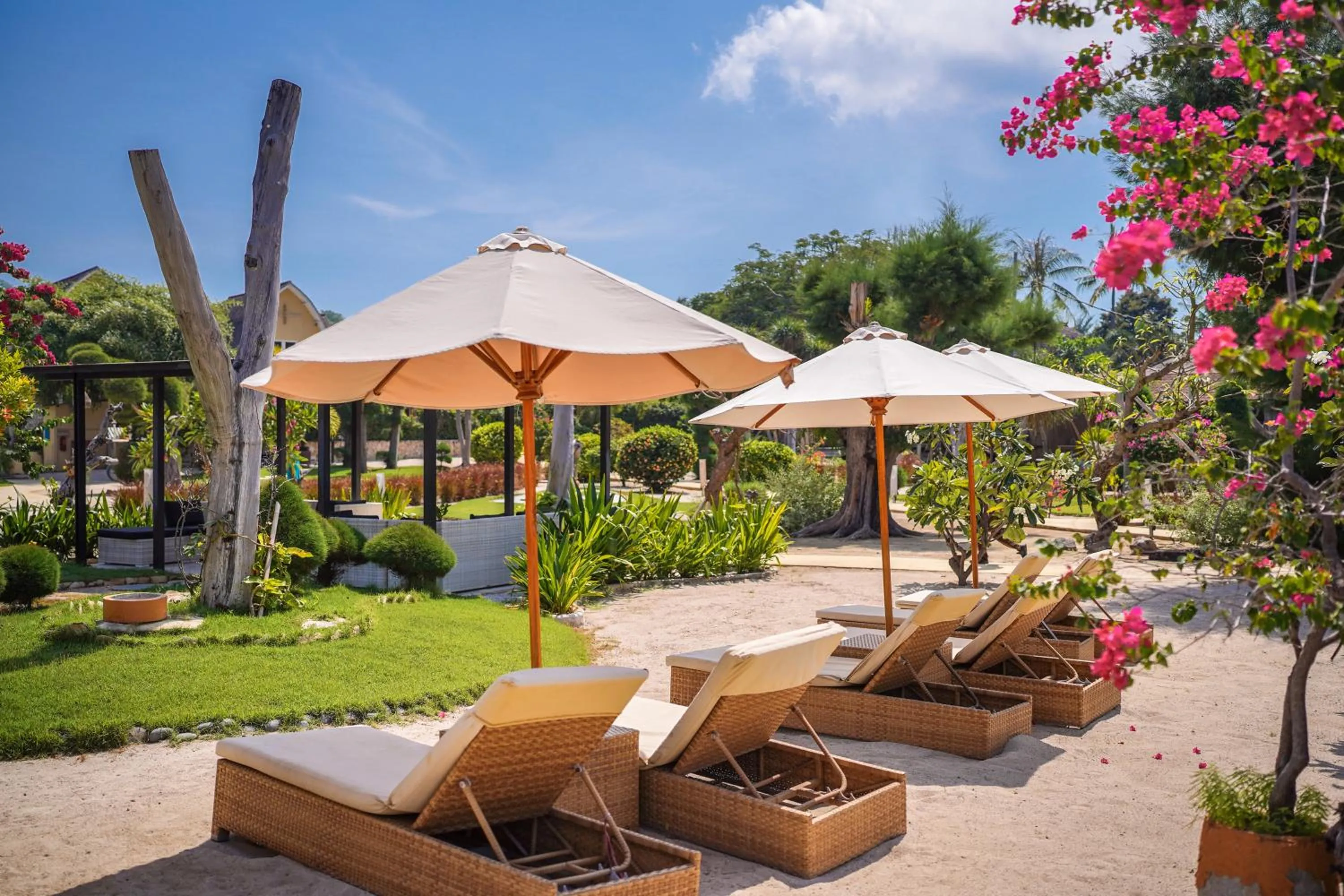 Garden in Pearl of Trawangan