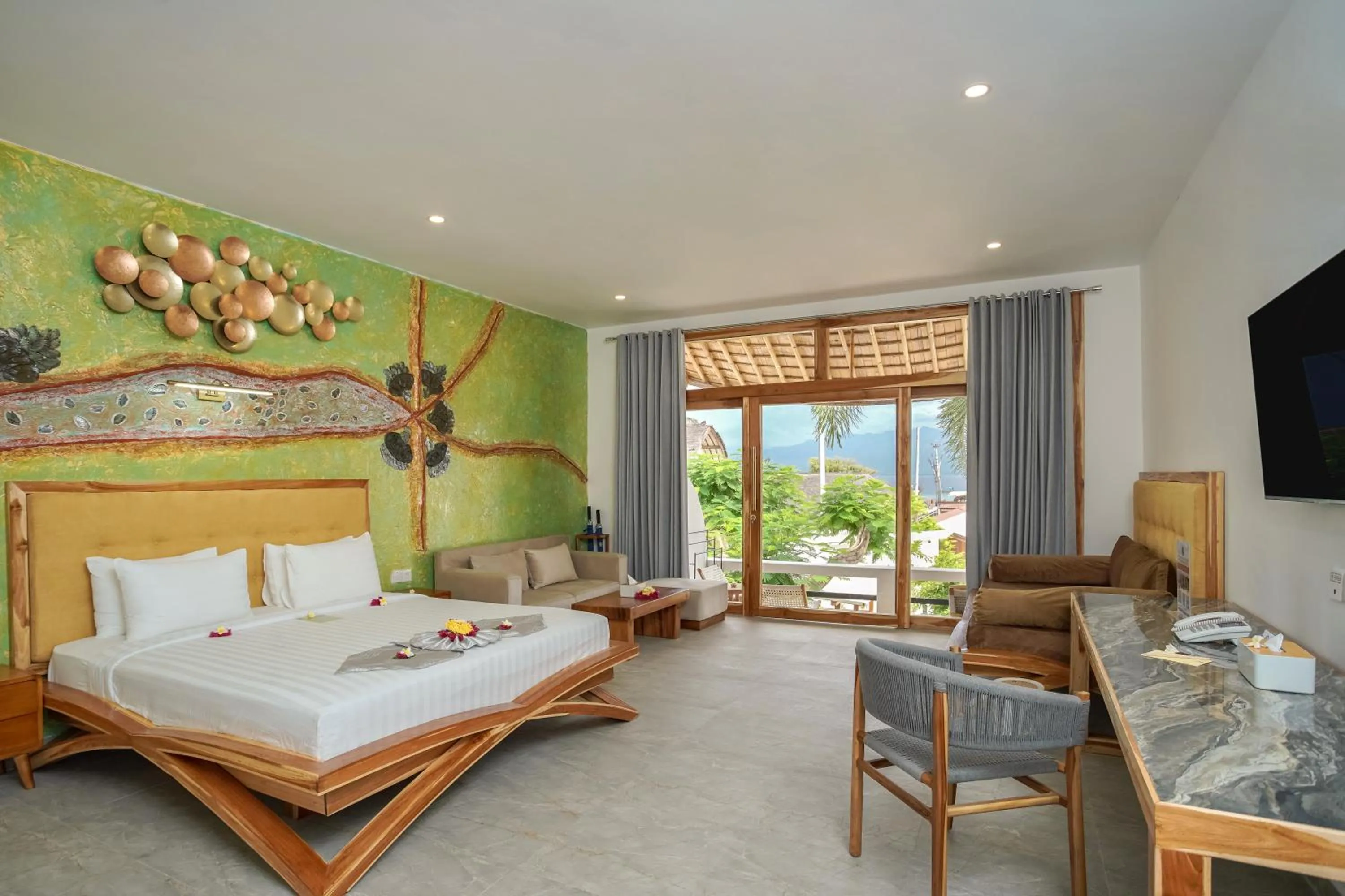 Bedroom, Bed in Pearl of Trawangan