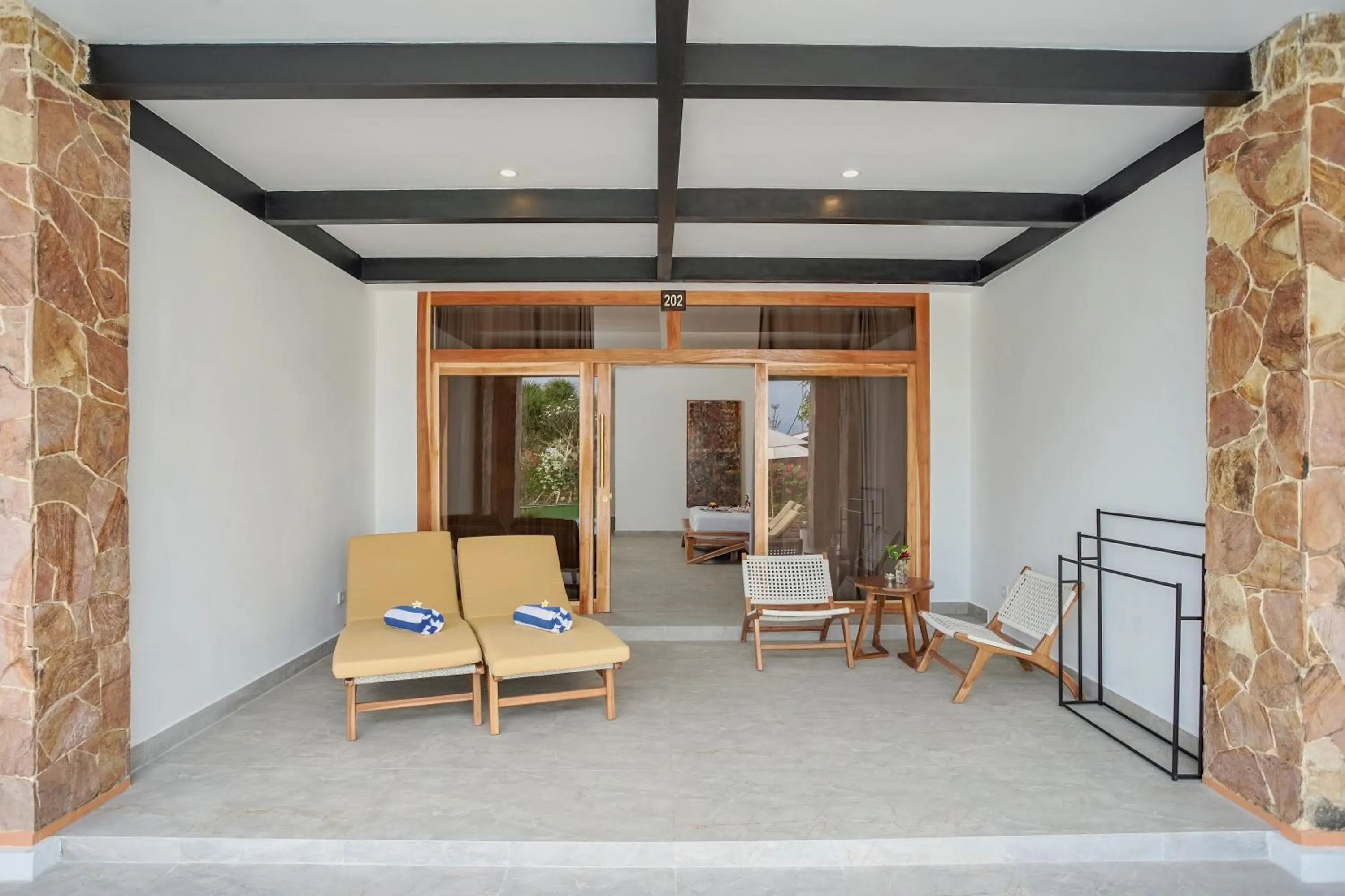 Balcony/Terrace in Pearl of Trawangan