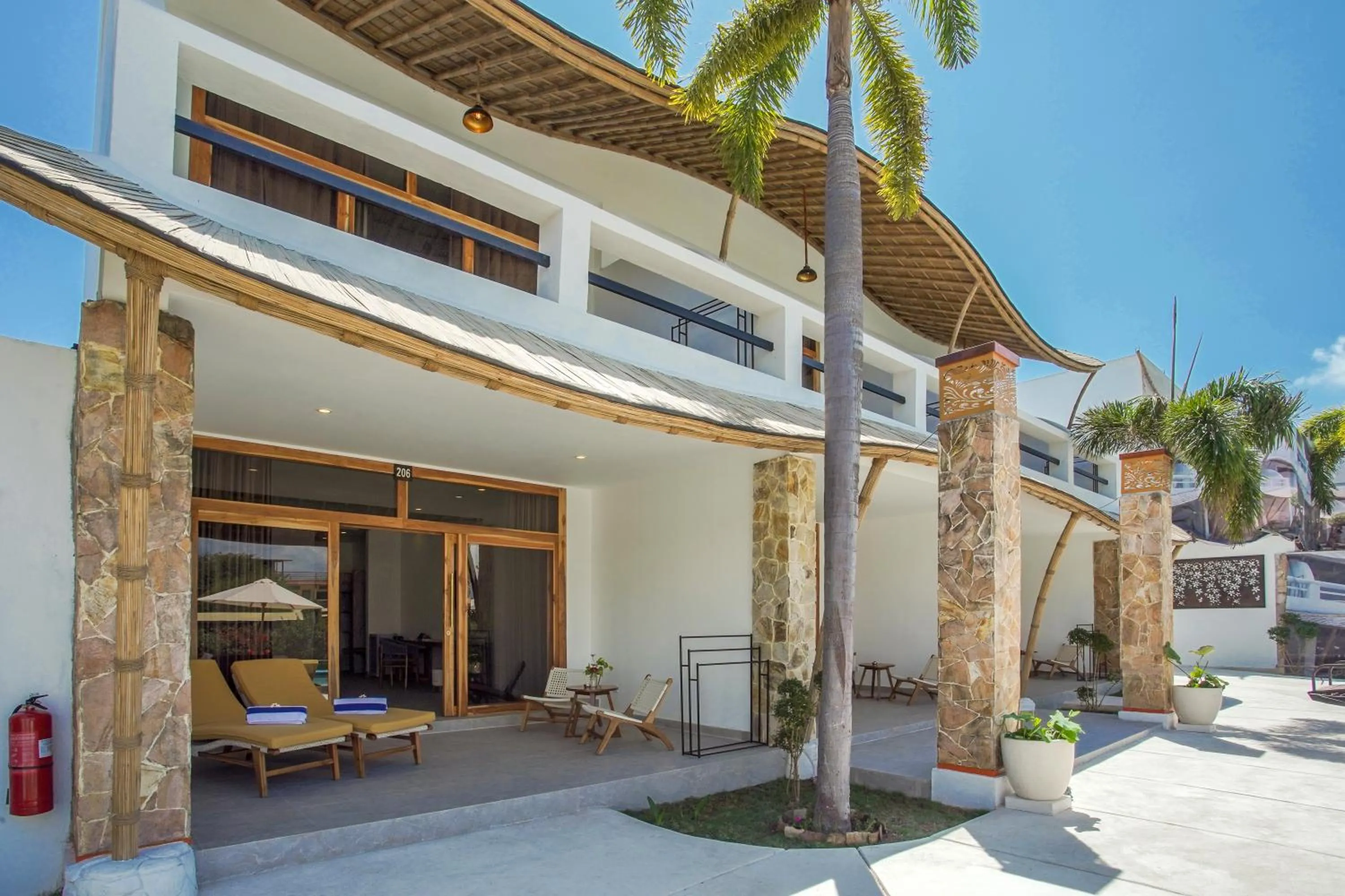 Balcony/Terrace in Pearl of Trawangan