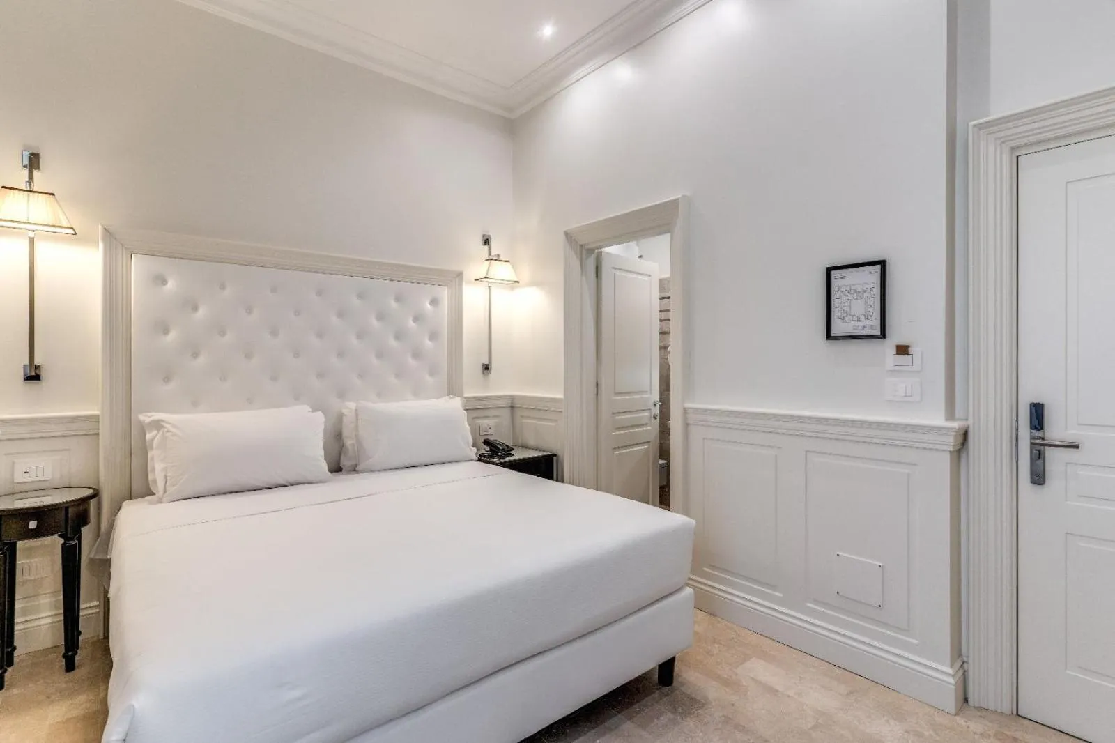 Photo of the whole room, Bed in ACA Hotel Viminale