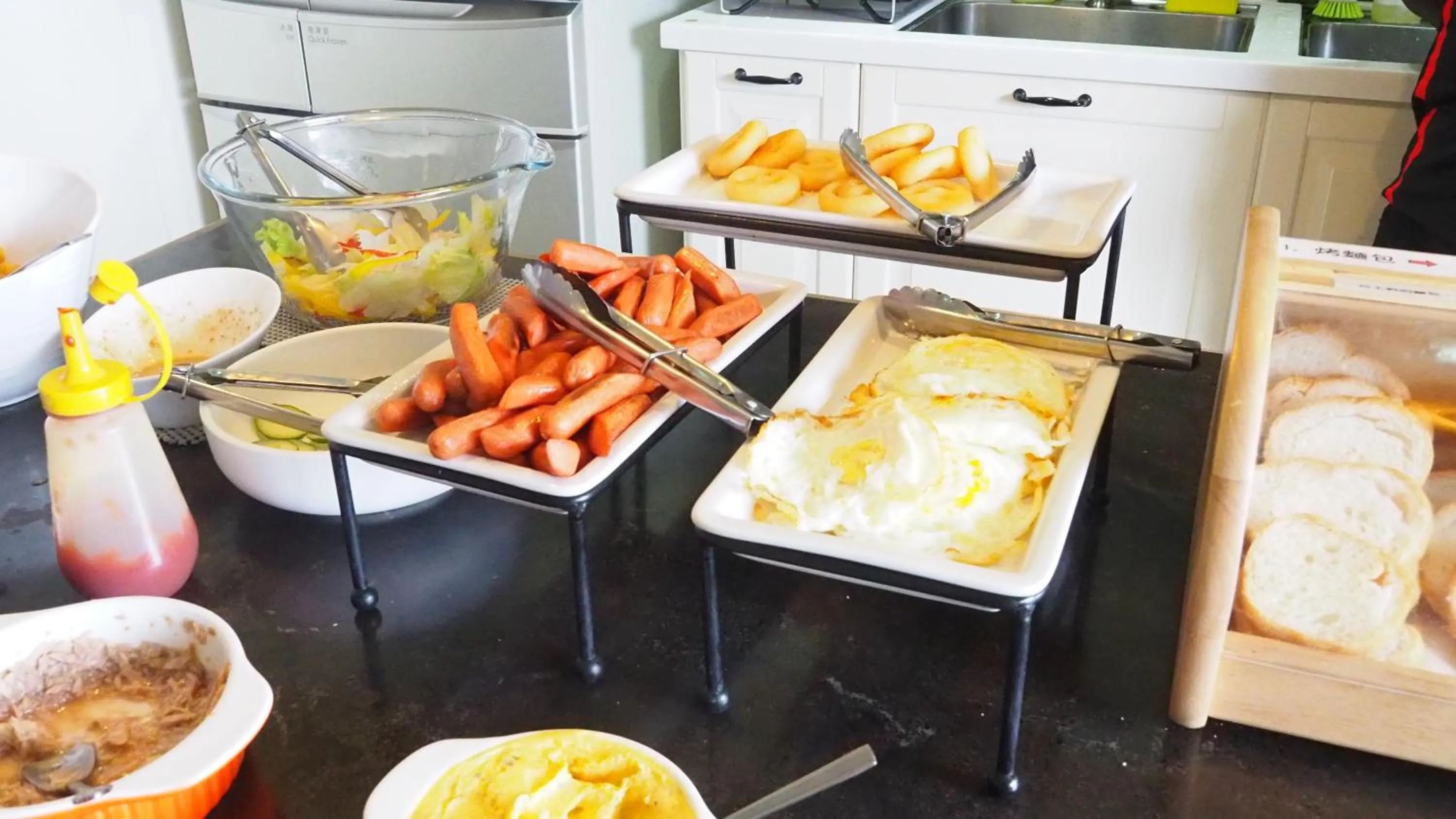 Breakfast in NK Hostel