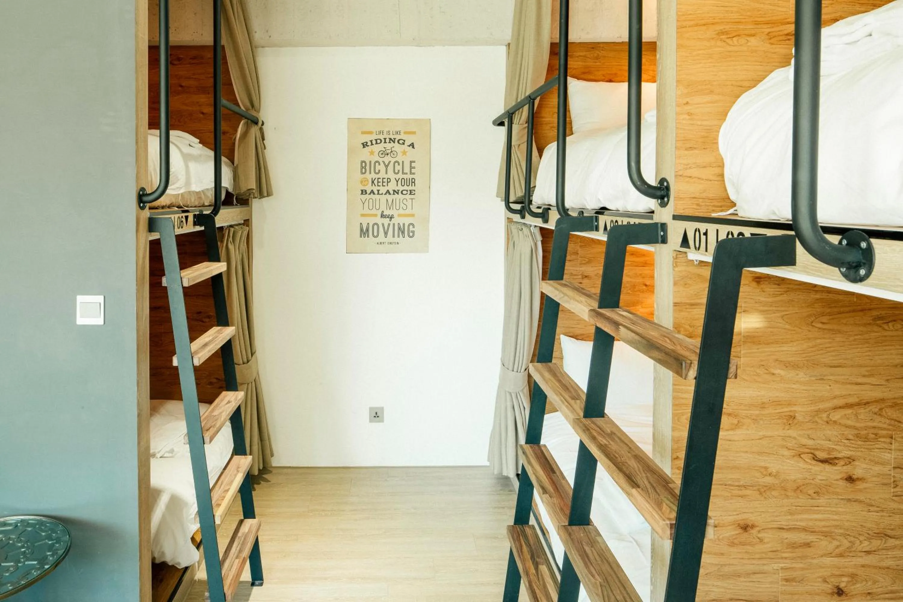 bunk bed, Bed in NK Hostel