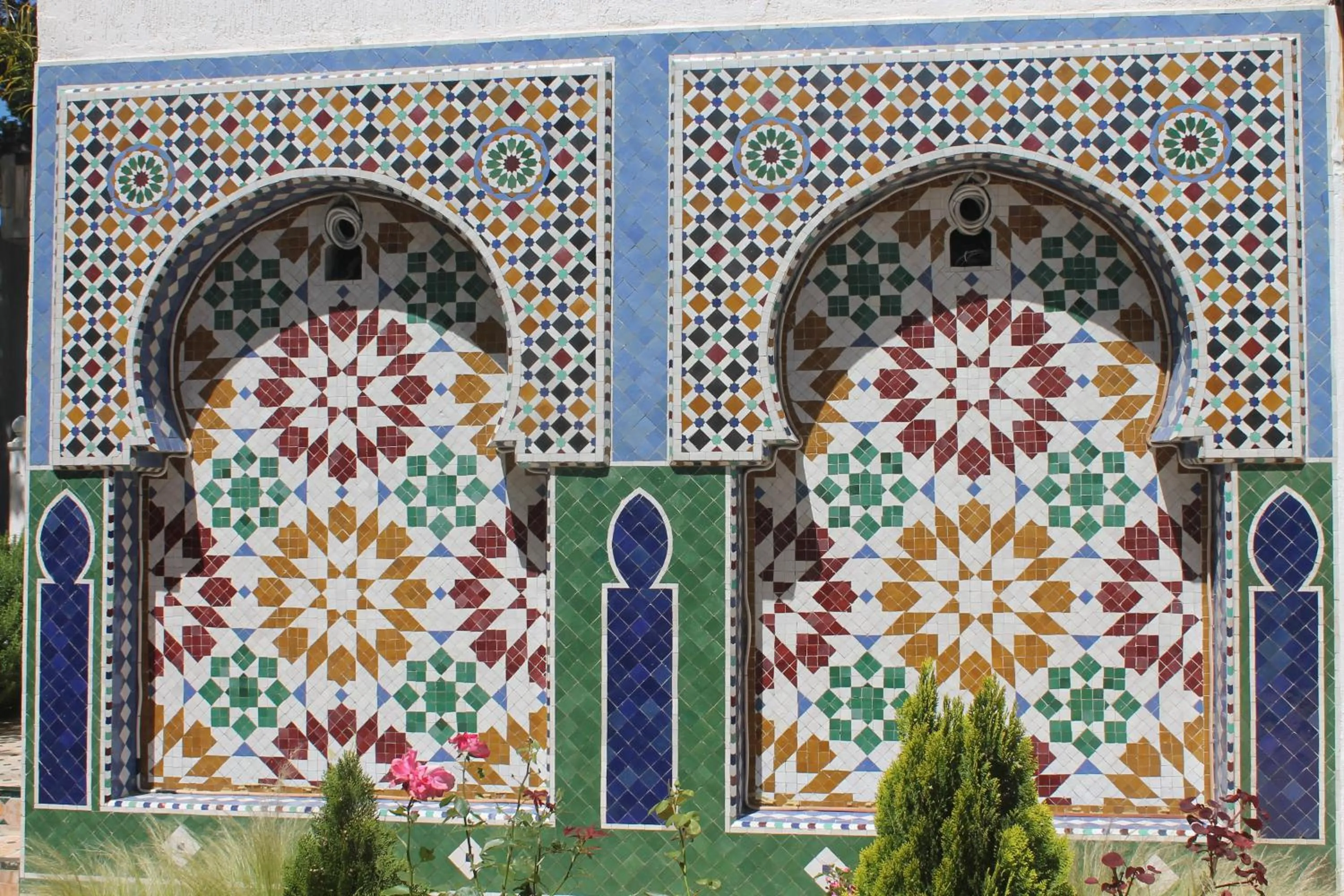 Decorative detail in Malabata Guest House