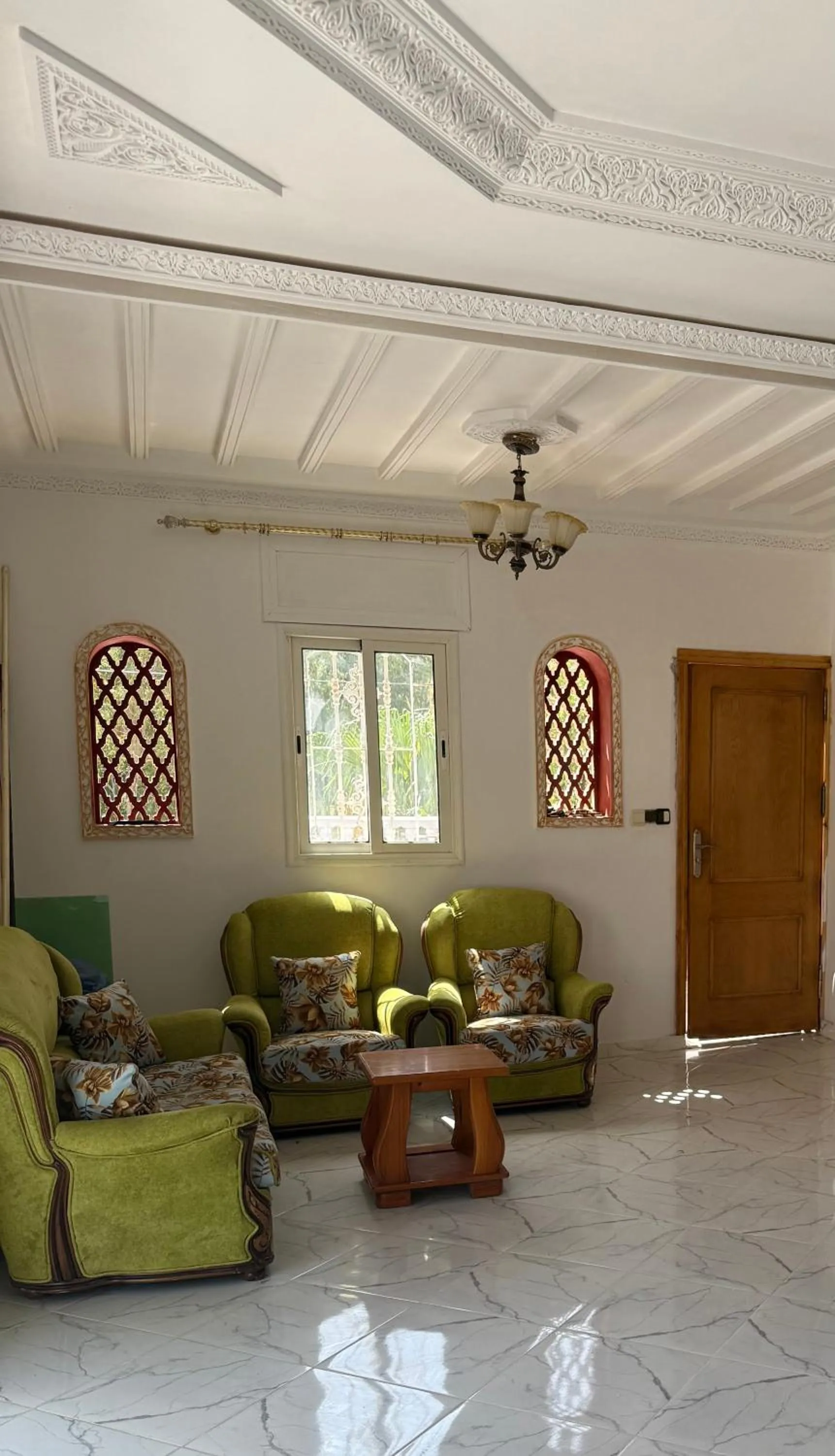 Seating area in Malabata Guest House