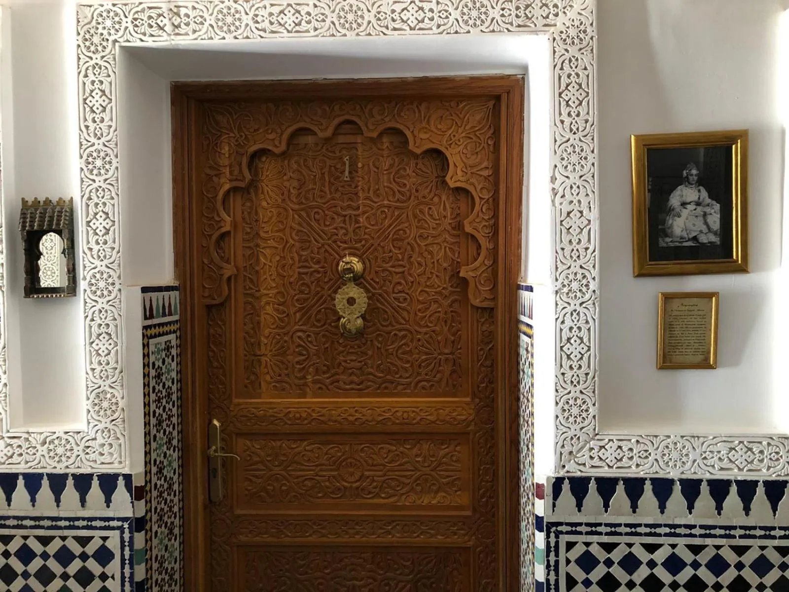 Facade/entrance in Malabata Guest House