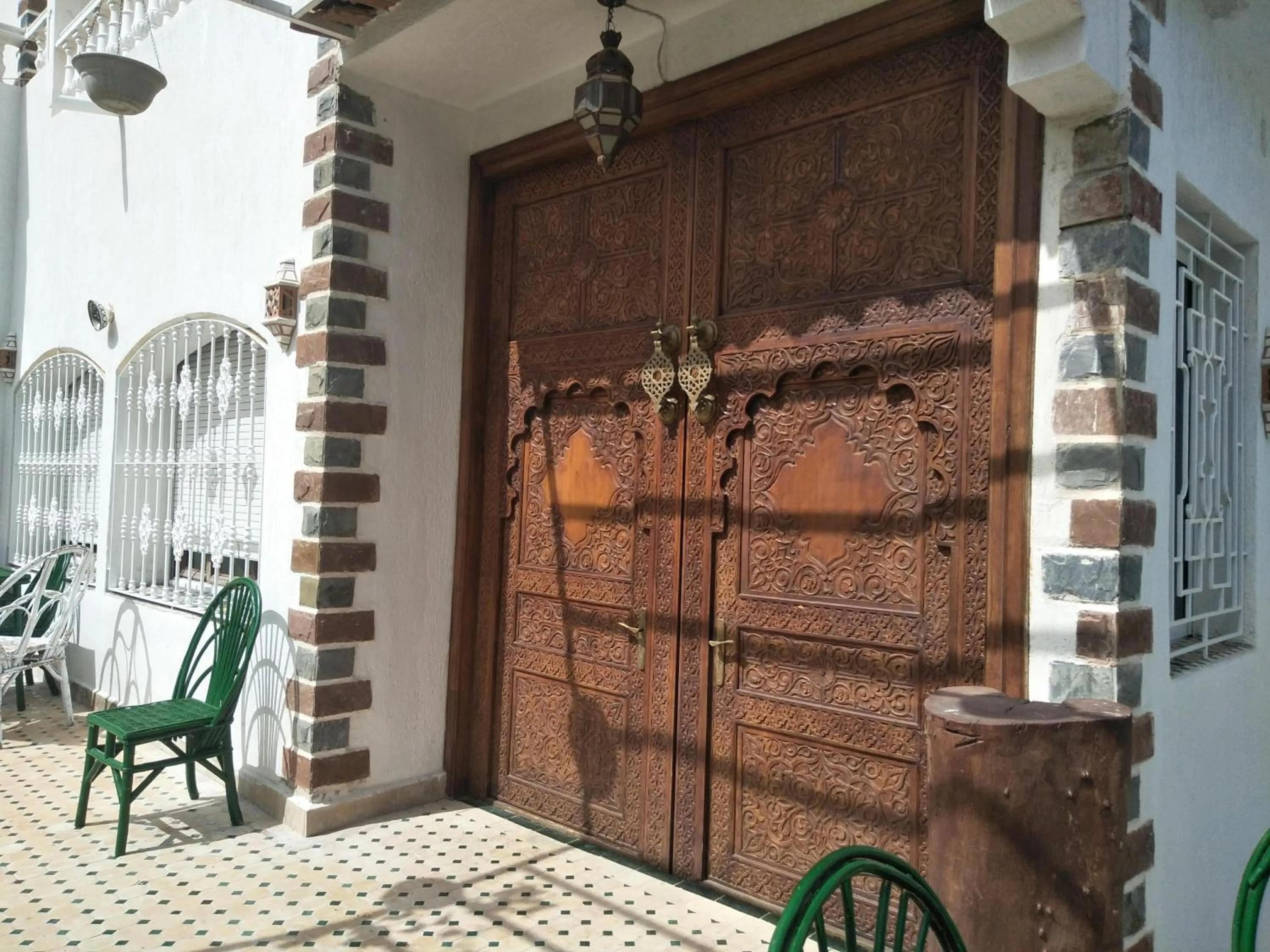 Facade/entrance in Malabata Guest House