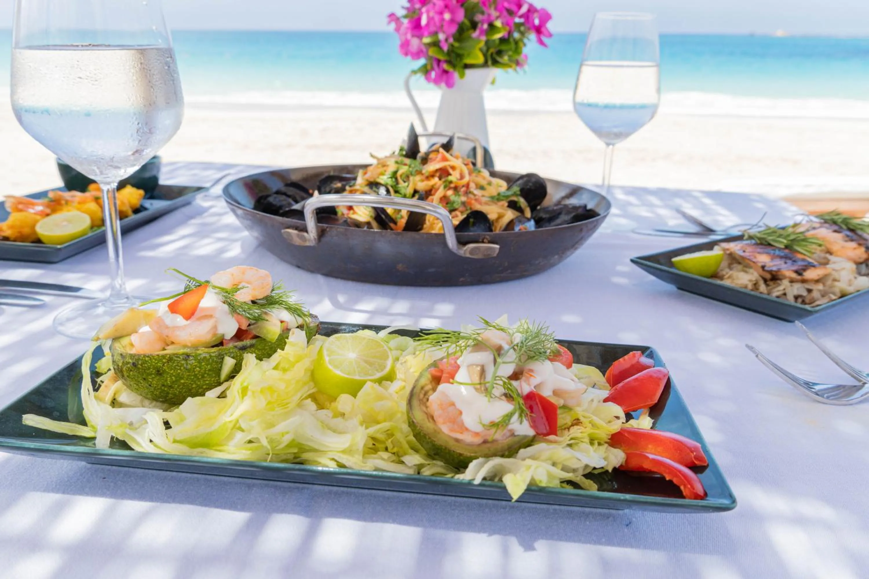 Food close-up in Caesar Bay Resort