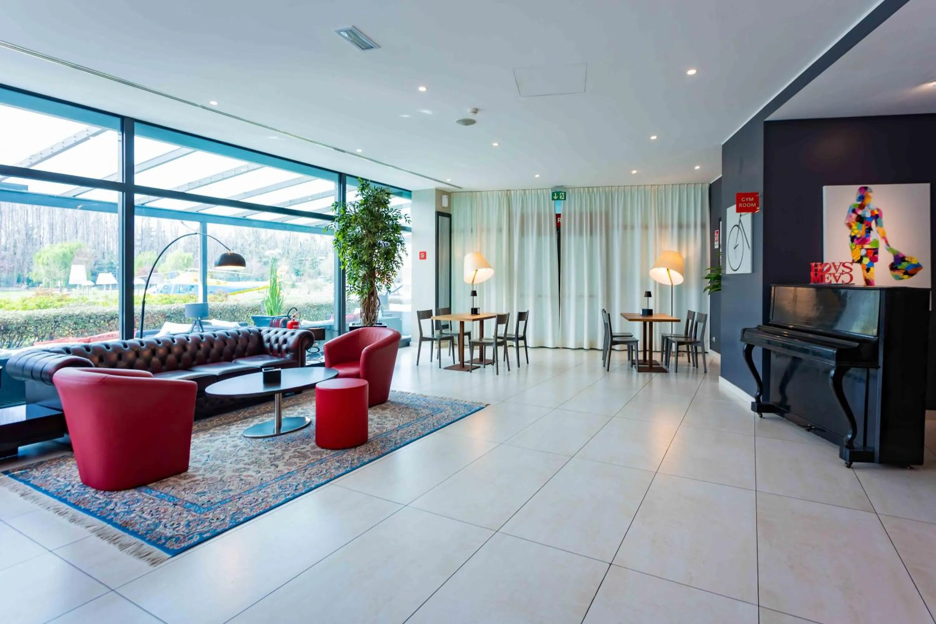 Living room in ibis Styles Milano Est Settala