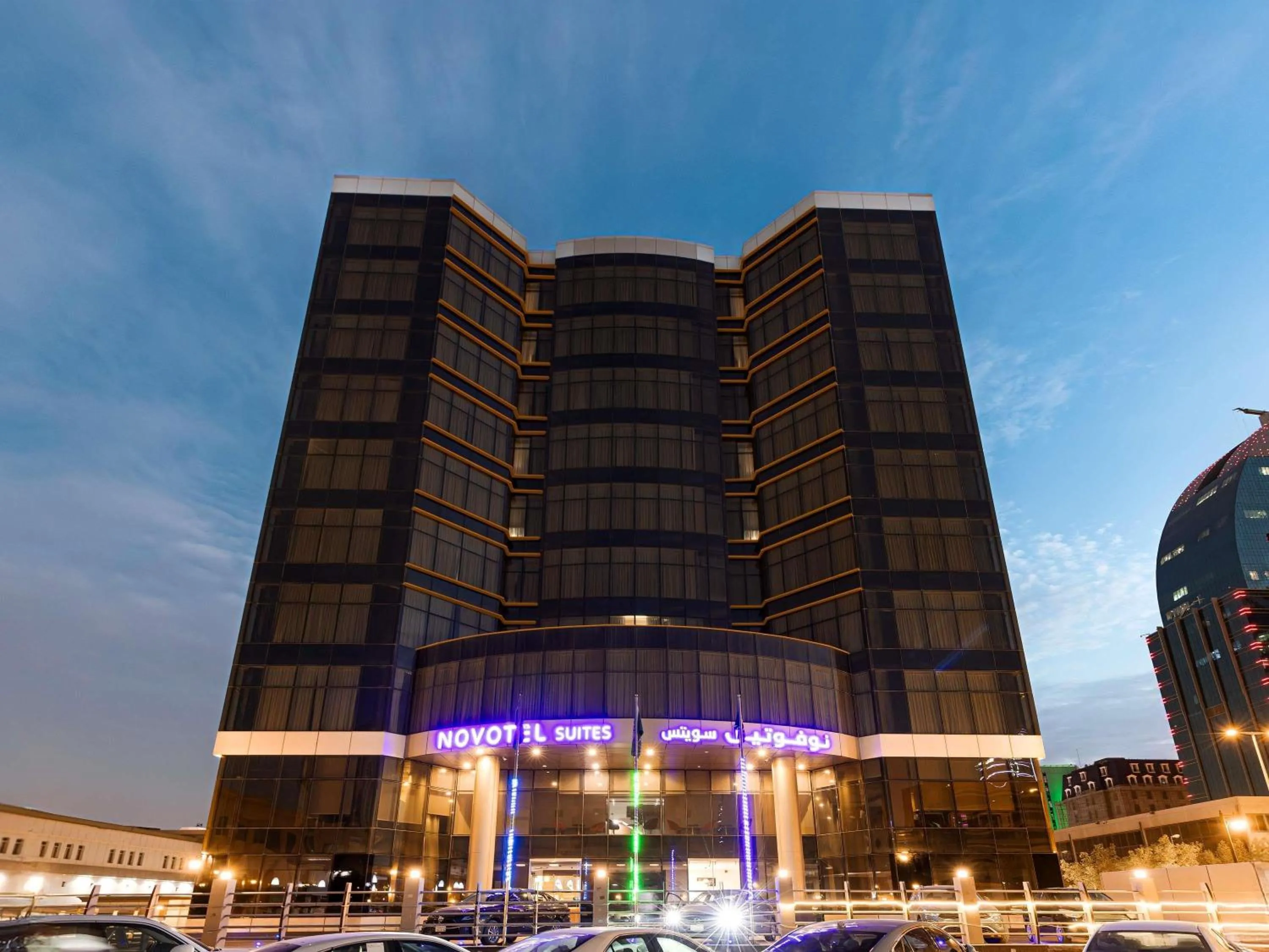 Property building in Novotel Suites Riyadh Centre