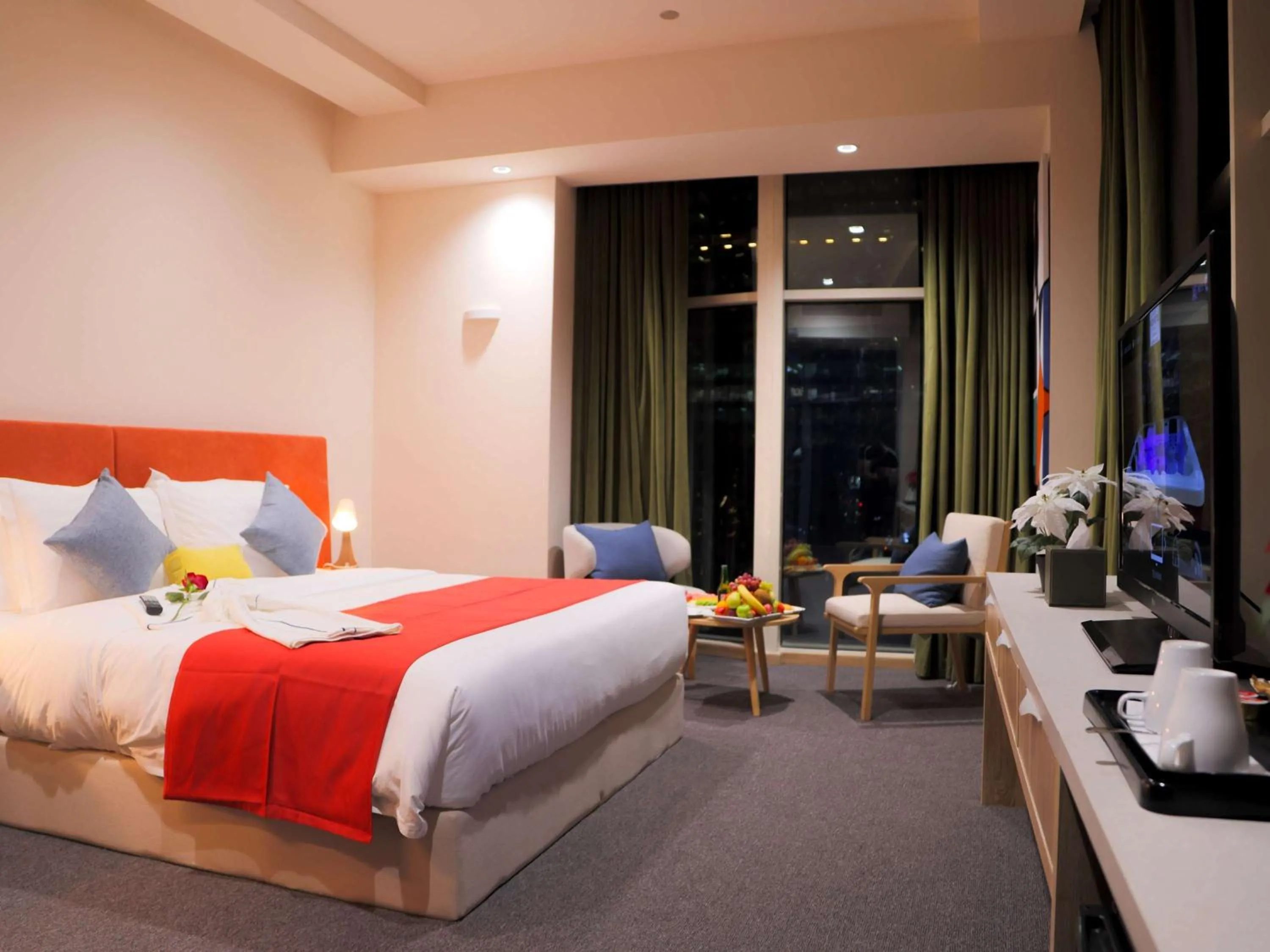 Family Queen Suite with Sofa Bed in Novotel Suites Riyadh Centre