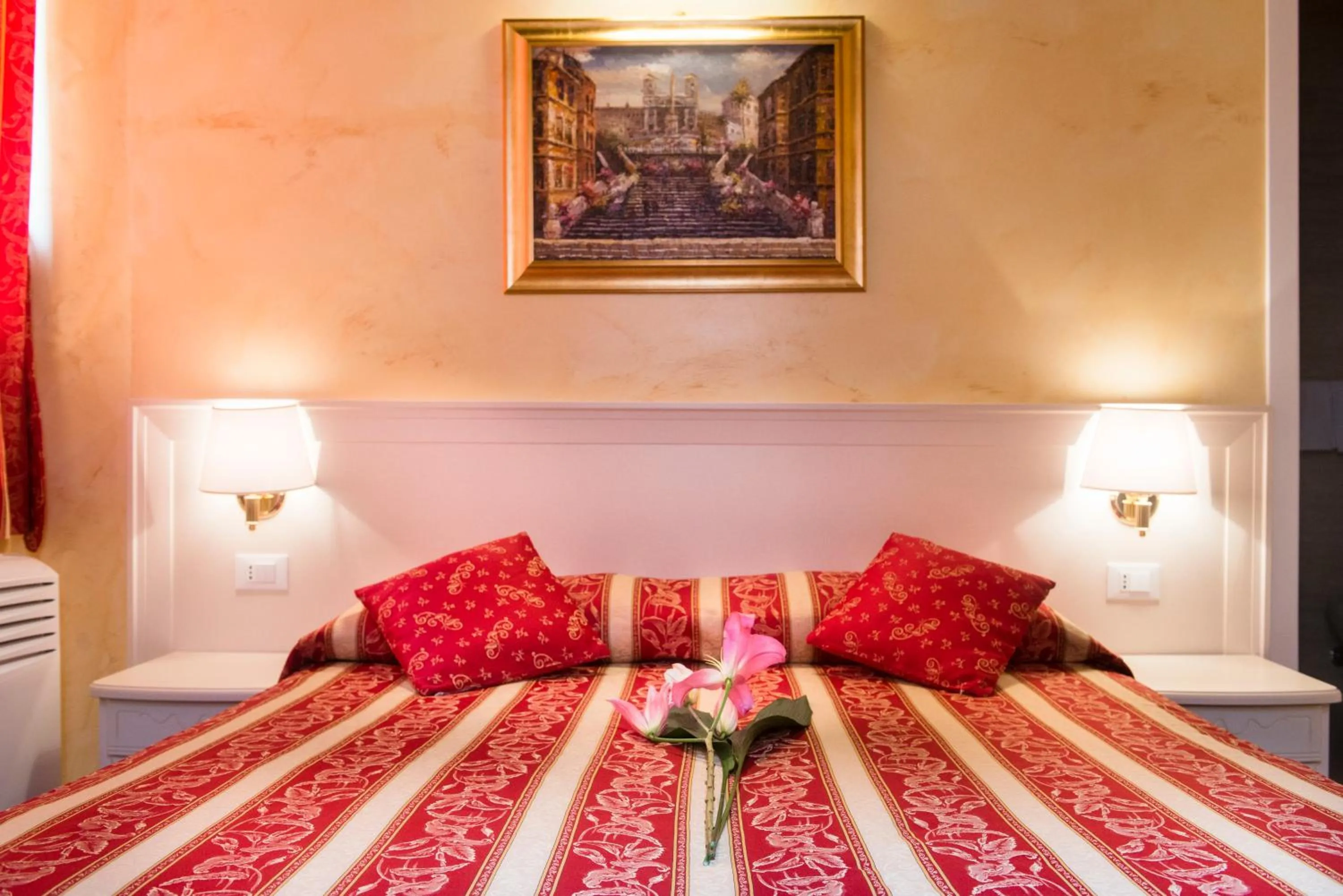 Bedroom, Bed in Domus Trevi