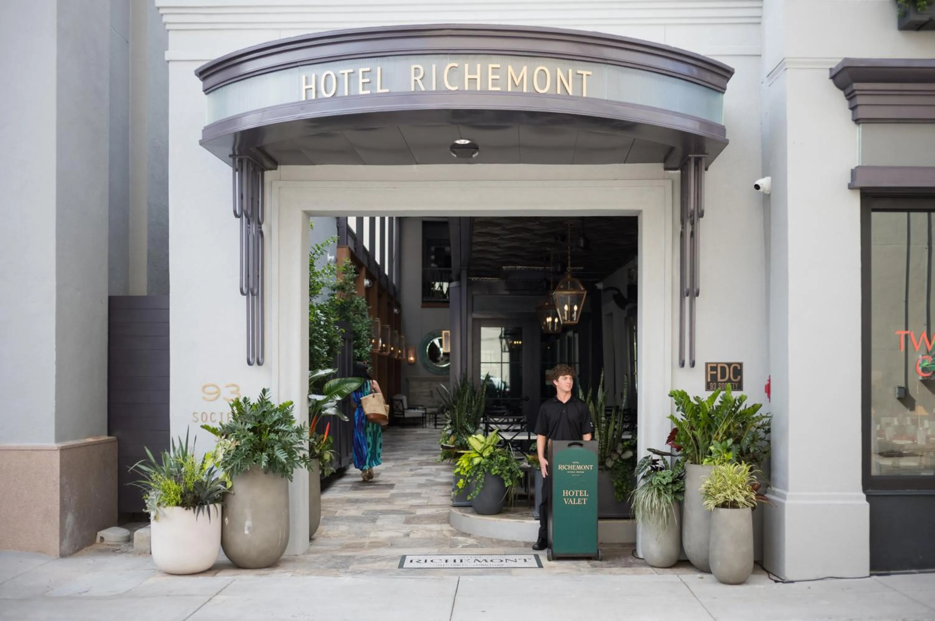 Property building in Hotel Richemont