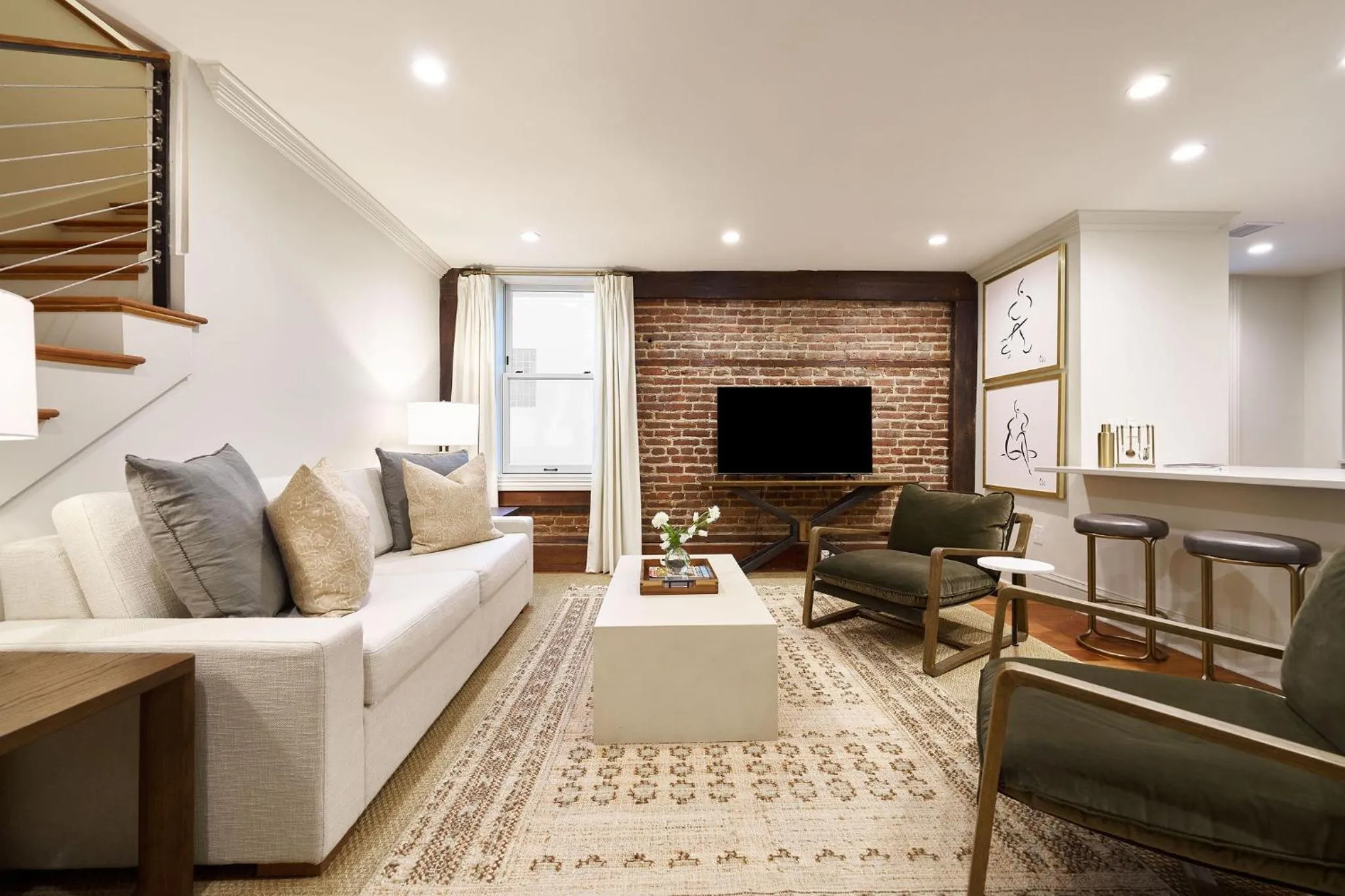 Living room in Hotel Richemont