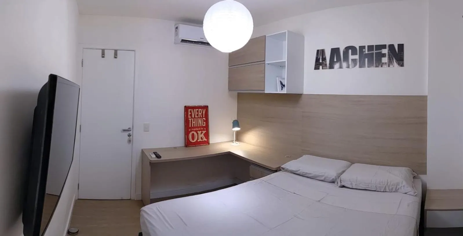 Bed in VG Fun Residence Praia do Futuro