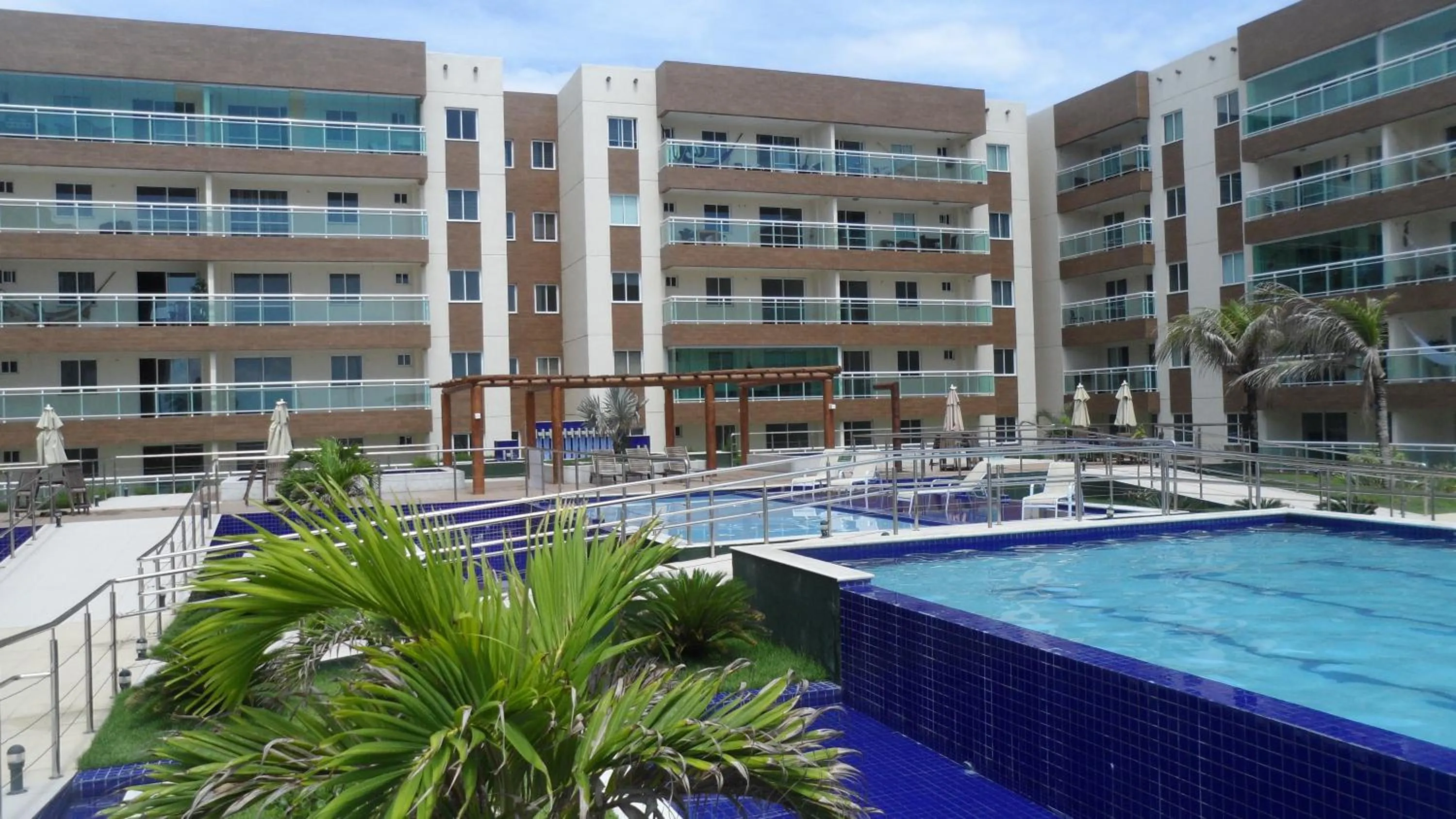 Pool view in VG Fun Residence Praia do Futuro