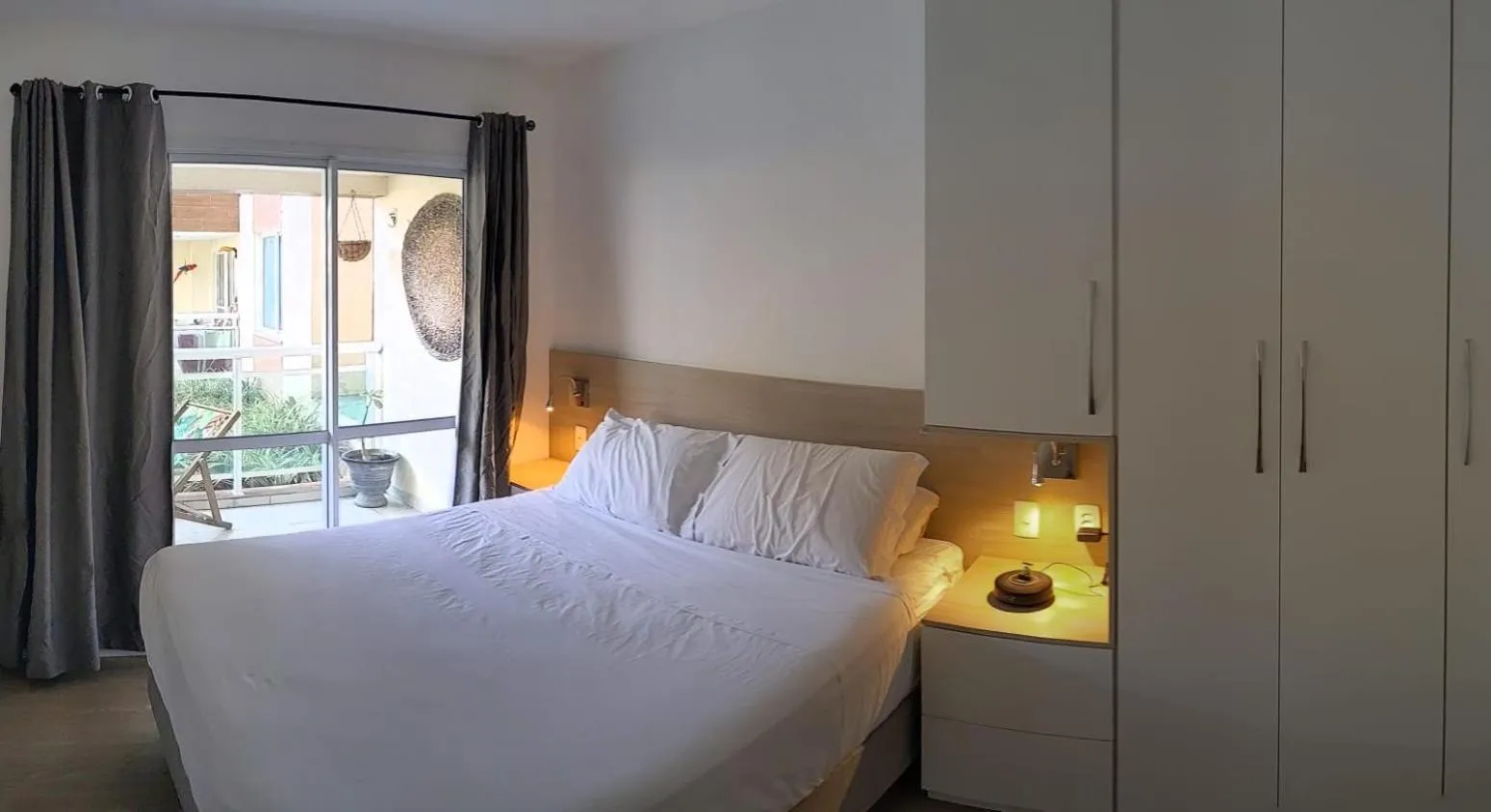 Bed in VG Fun Residence Praia do Futuro