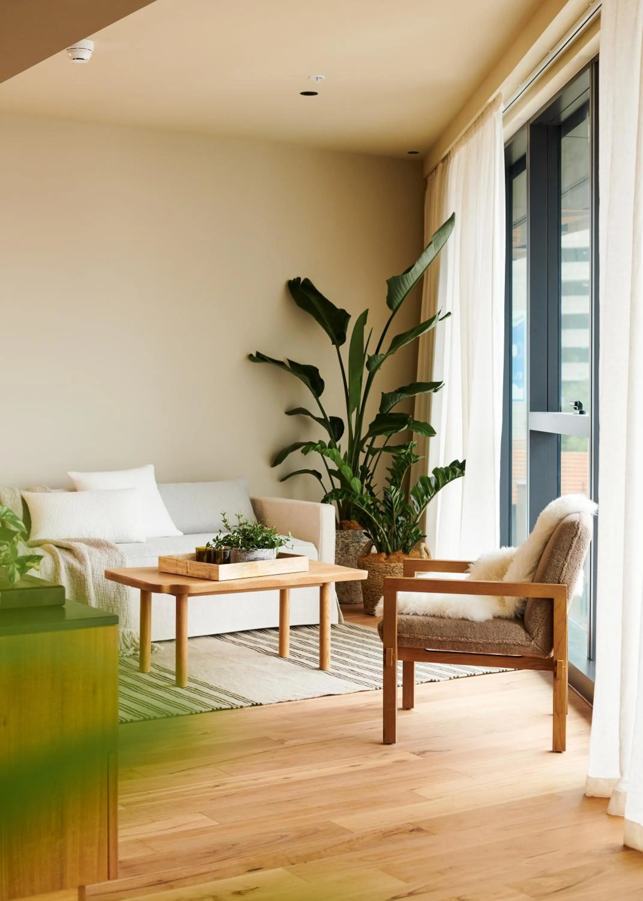 Seating area in 1 Hotel Melbourne