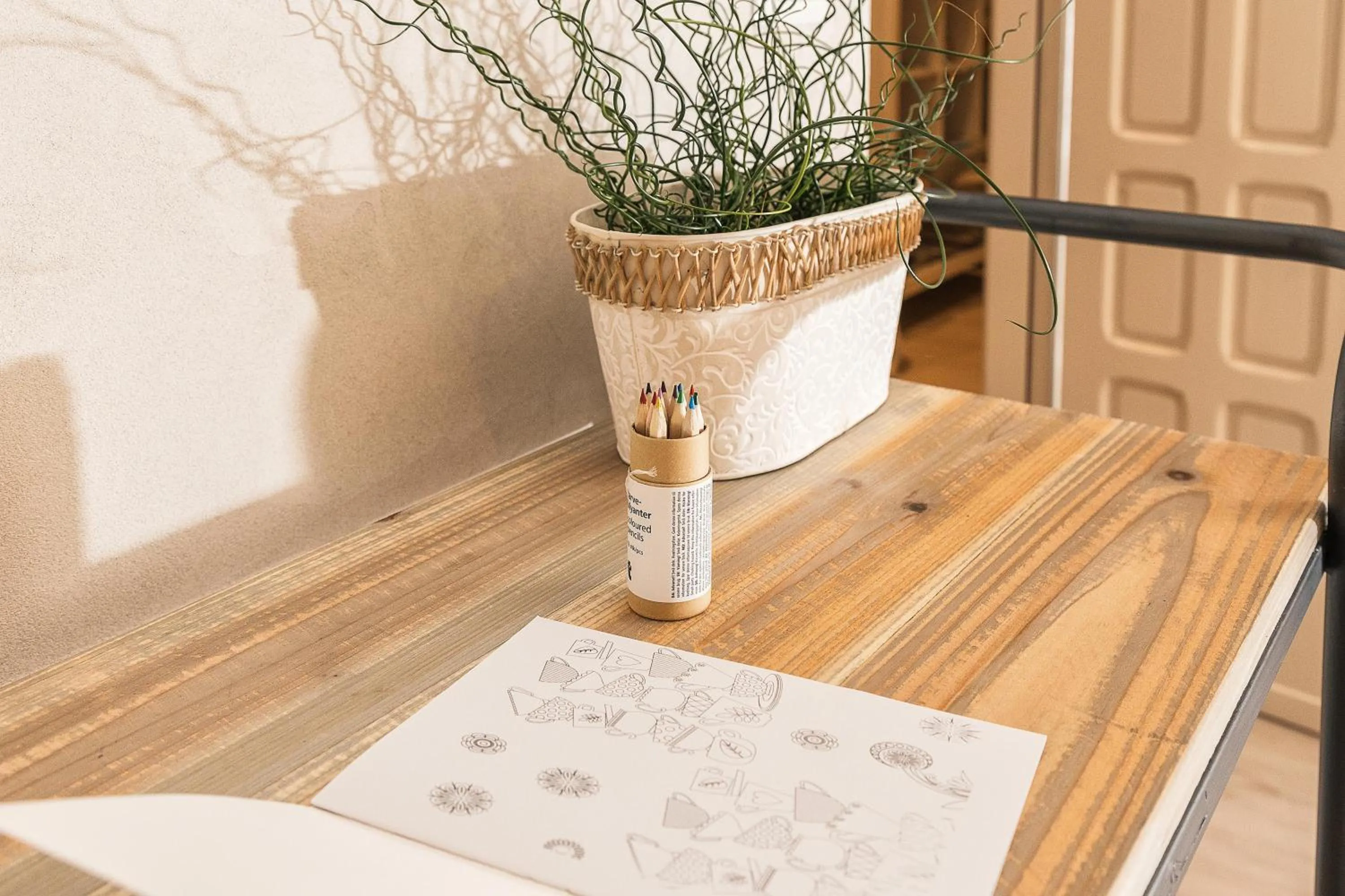 Decorative detail in B&B I Cinque Mori