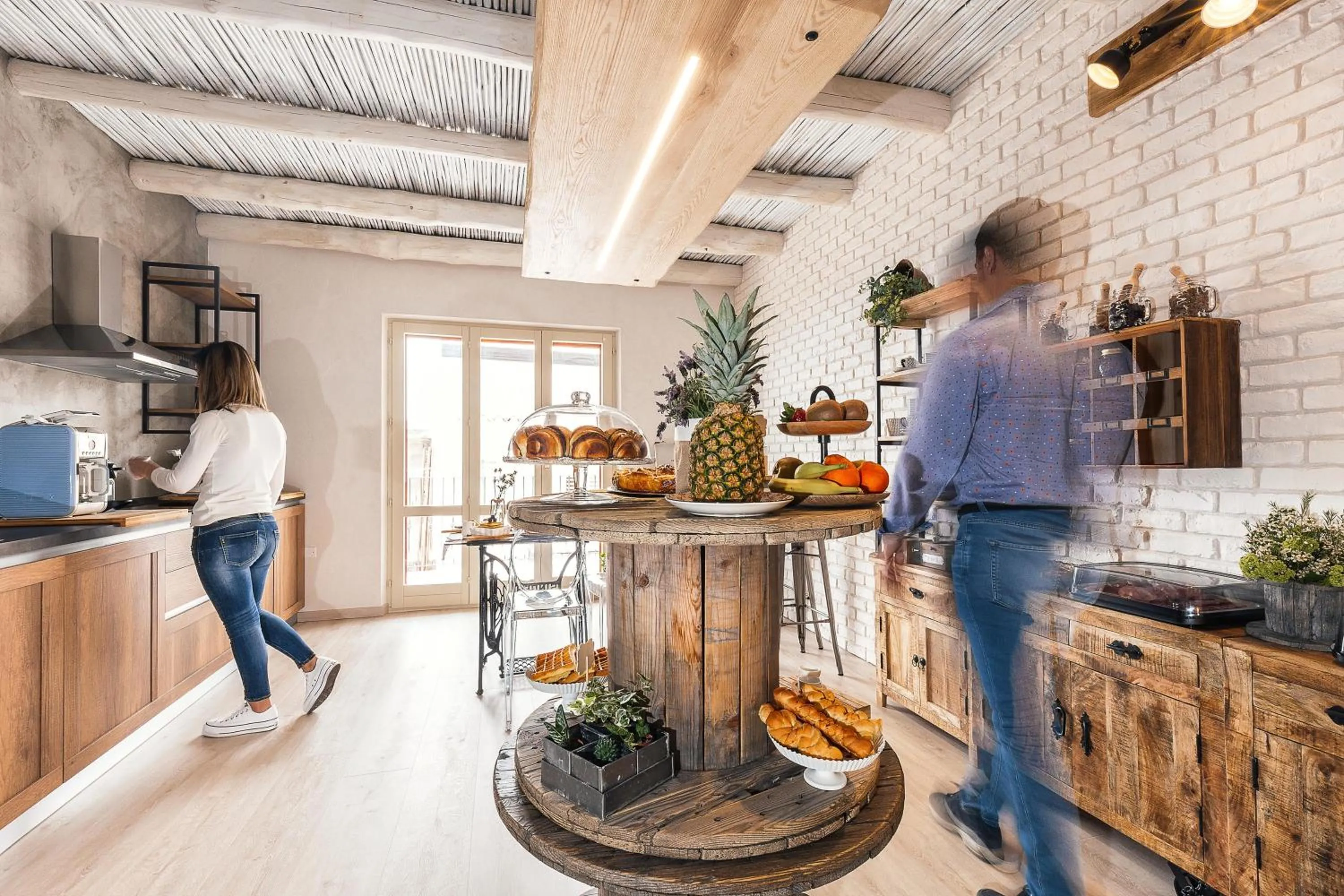 Family in B&B I Cinque Mori