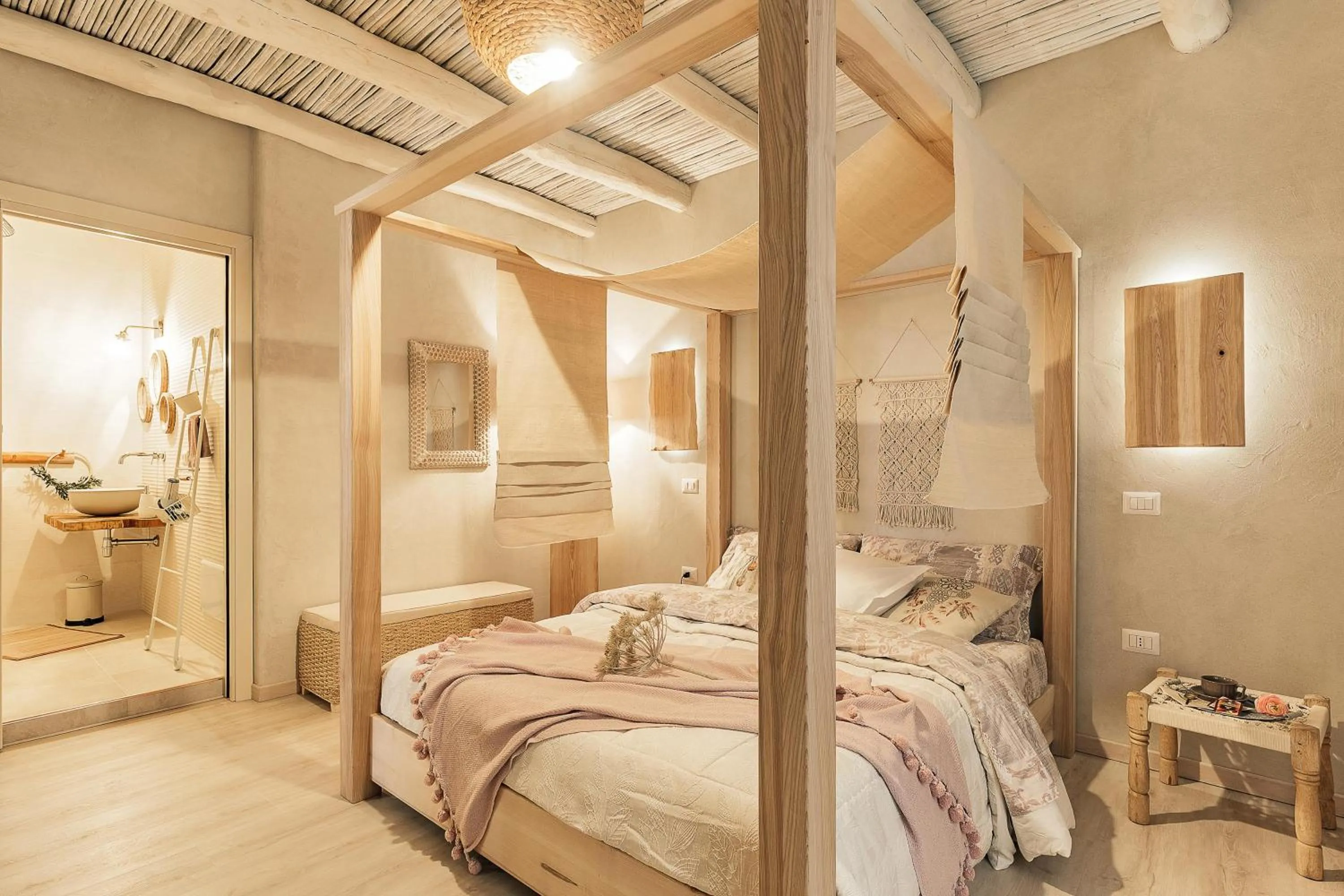 Bed in B&B I Cinque Mori